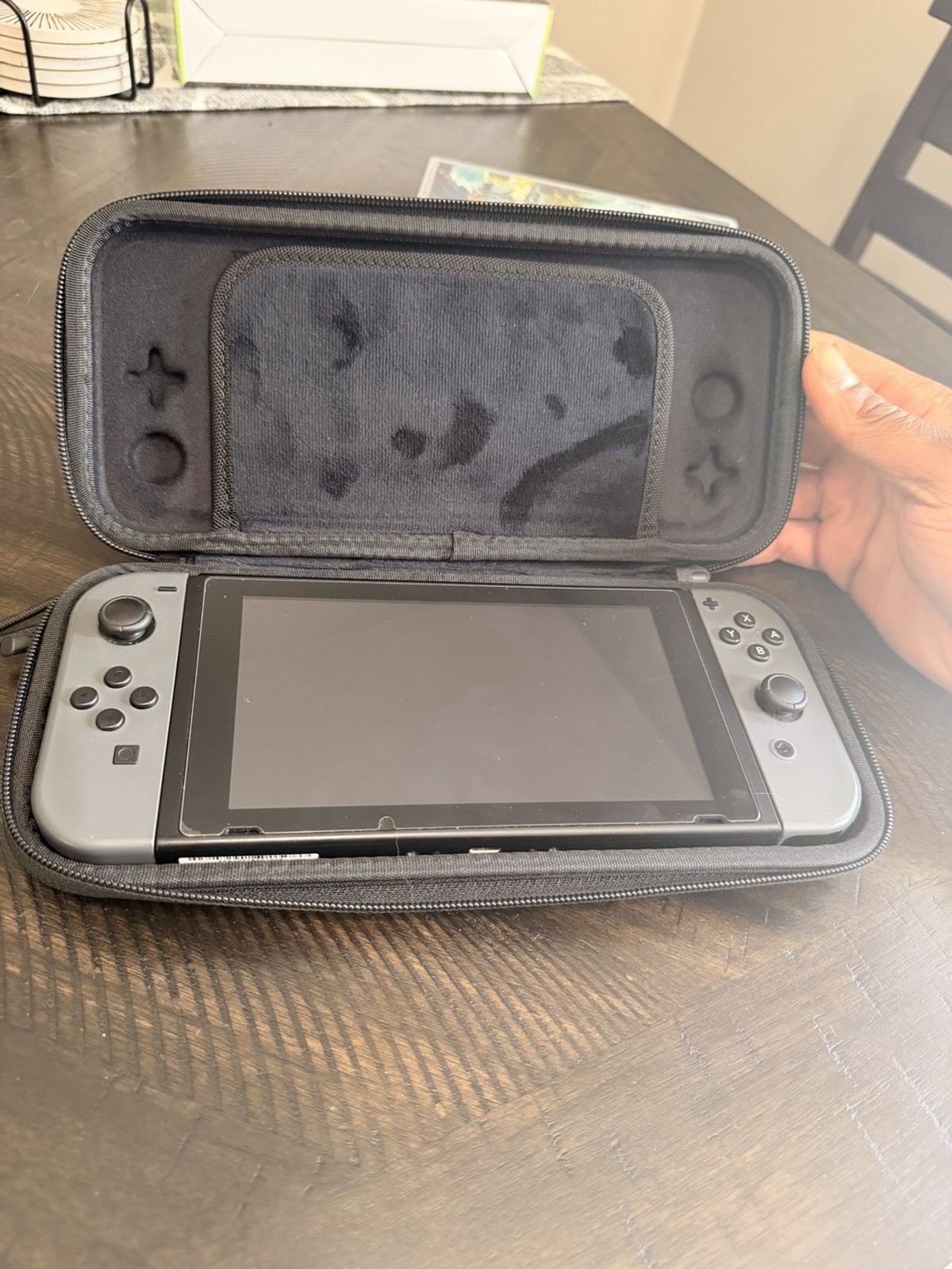 Nintendo Switch Bundle: Dock, AC, HDMI, tomtoc Case , 4 Games + 128 GB SD card