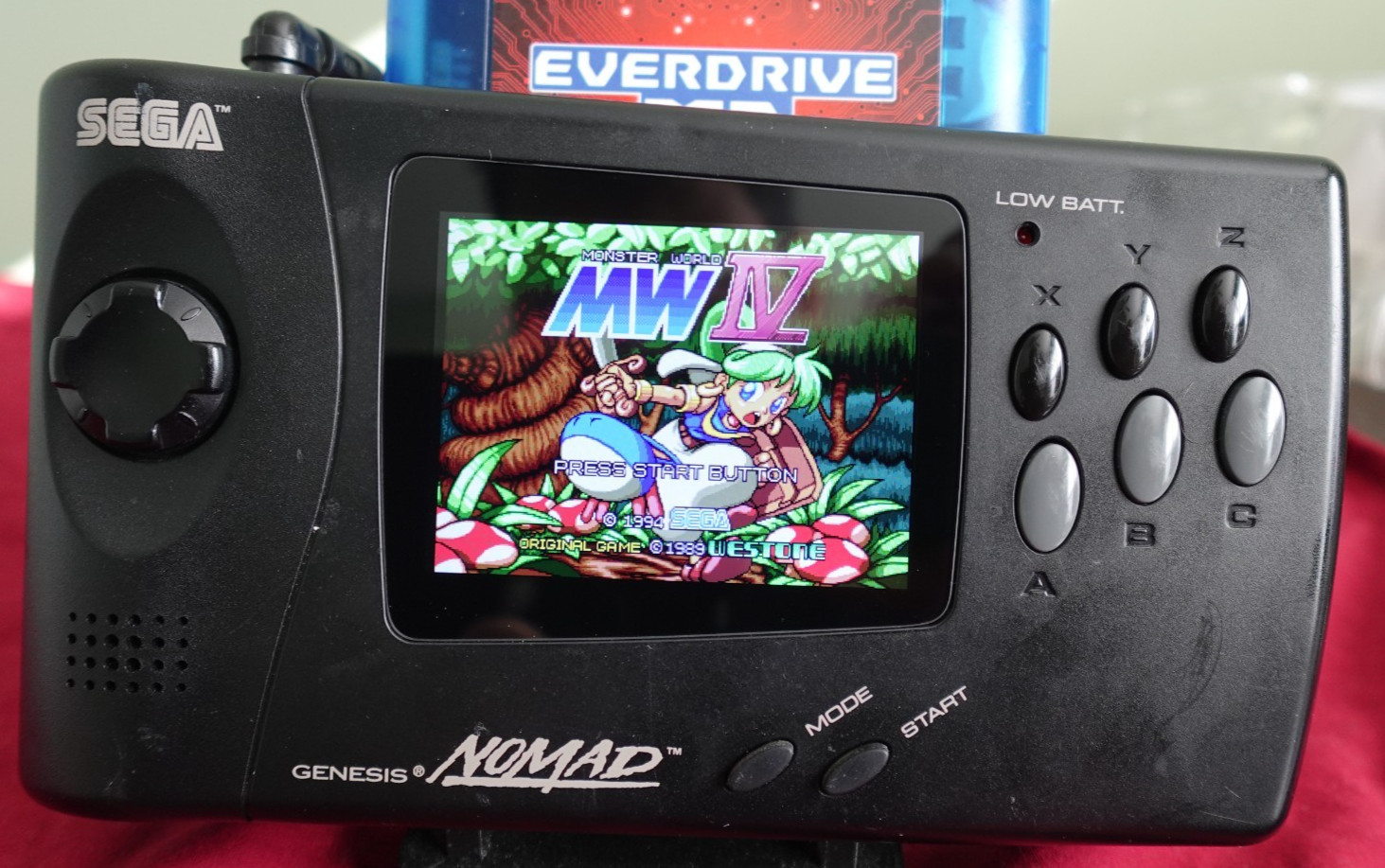 Sega Nomad RGBDRV, All Mods Check Description+ rechargeable battery