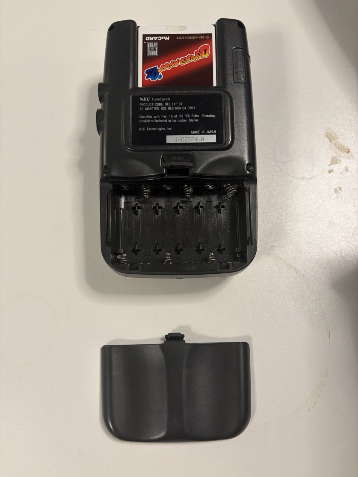 TurboExpress Launch Edition Black Handheld System Read Description