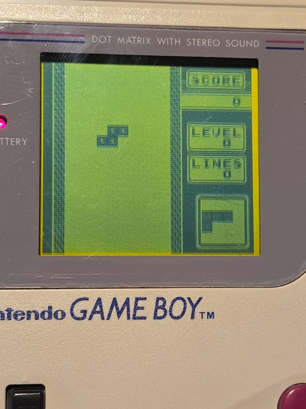 Nintendo Game Boy Original DMG-01 Handheld System with Tetris – No Dead Pixels