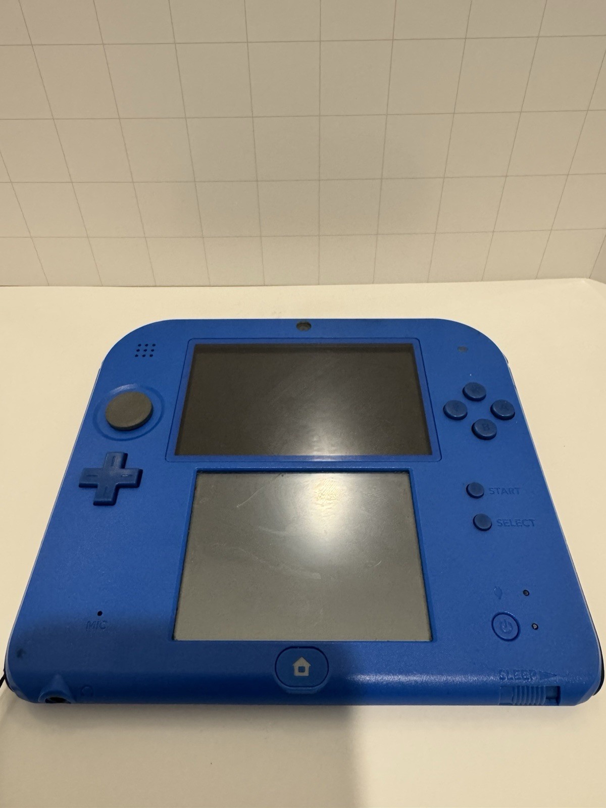 Nintendo 2DS Blue Handheld Console W/ Zelda: Four Swords
