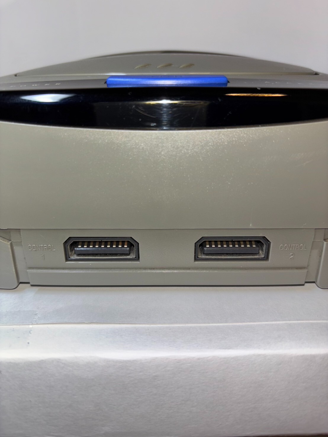 Sega Saturn Console Gray HST-0004 with 2 controllers Japanese Version tested