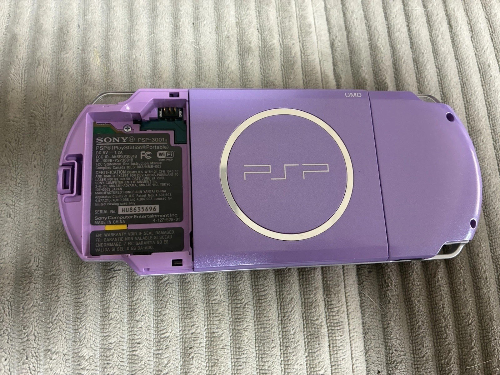 Sony PSP-3000 Hannah Montana Limited-Ed Pack – Lilac -purple