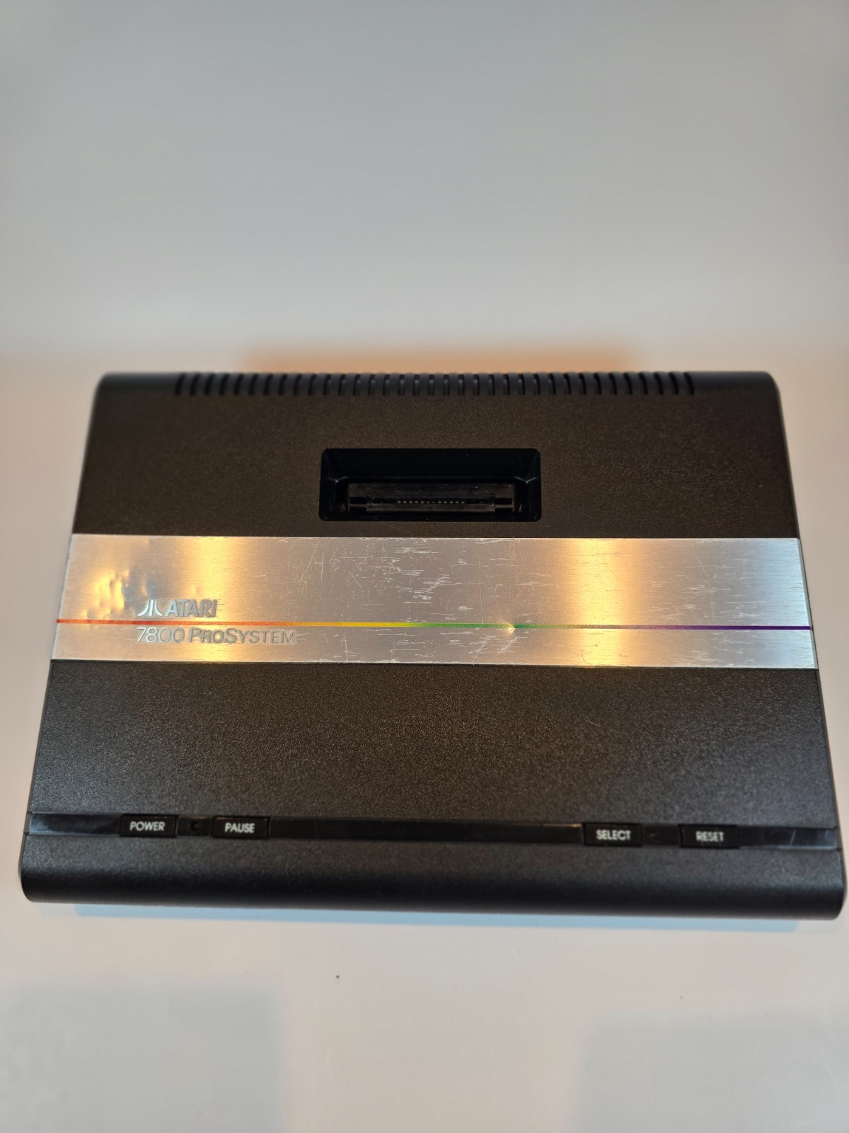 Atari 7800 Console w/ Pole Position II, 2 Controls, PSU, RF Cable AT8432254
