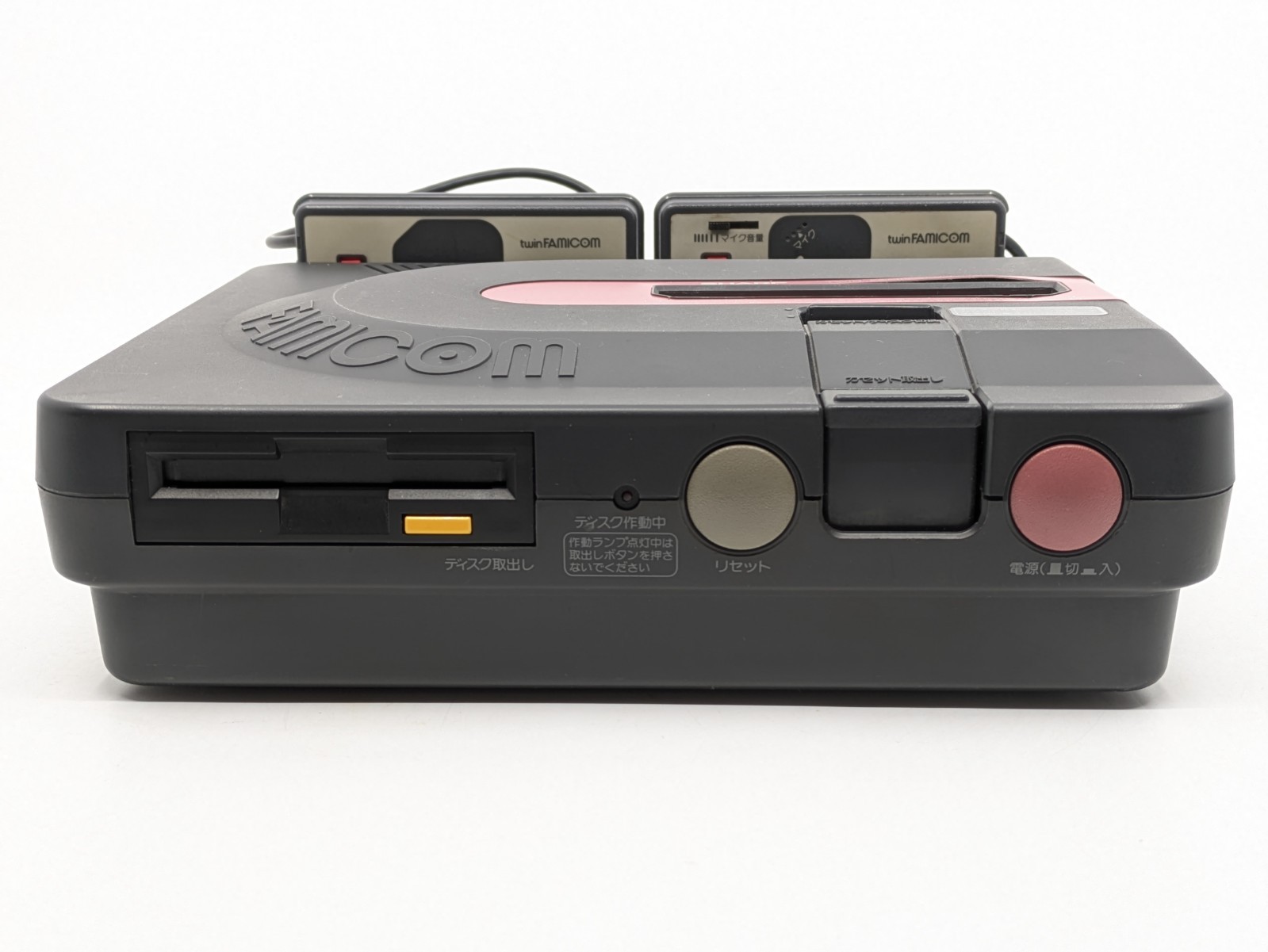 Sharp Twin Famicom AN-500B Black/Red | New Belt | Fully Tested 5 Games