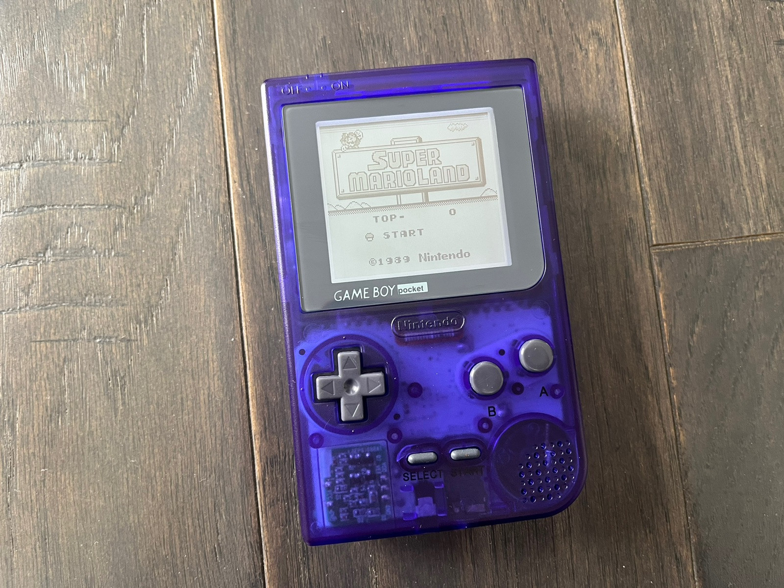 Nintendo Game Boy Pocket GBP Mod Backlight W/ Glass Lens – Midnight Blue