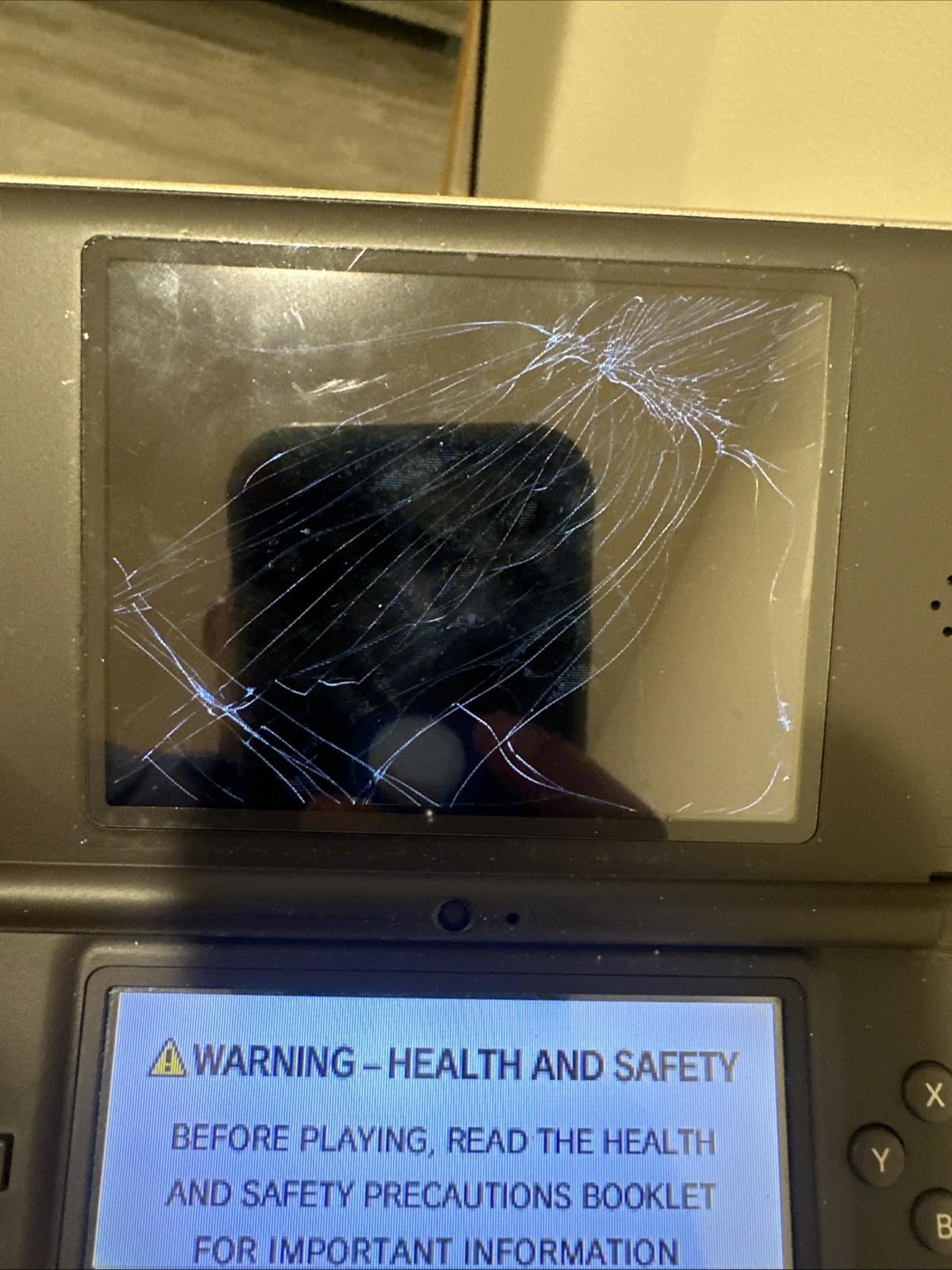 Nintendo DSi XL LL Dark Brown Console Only, For Parts Only