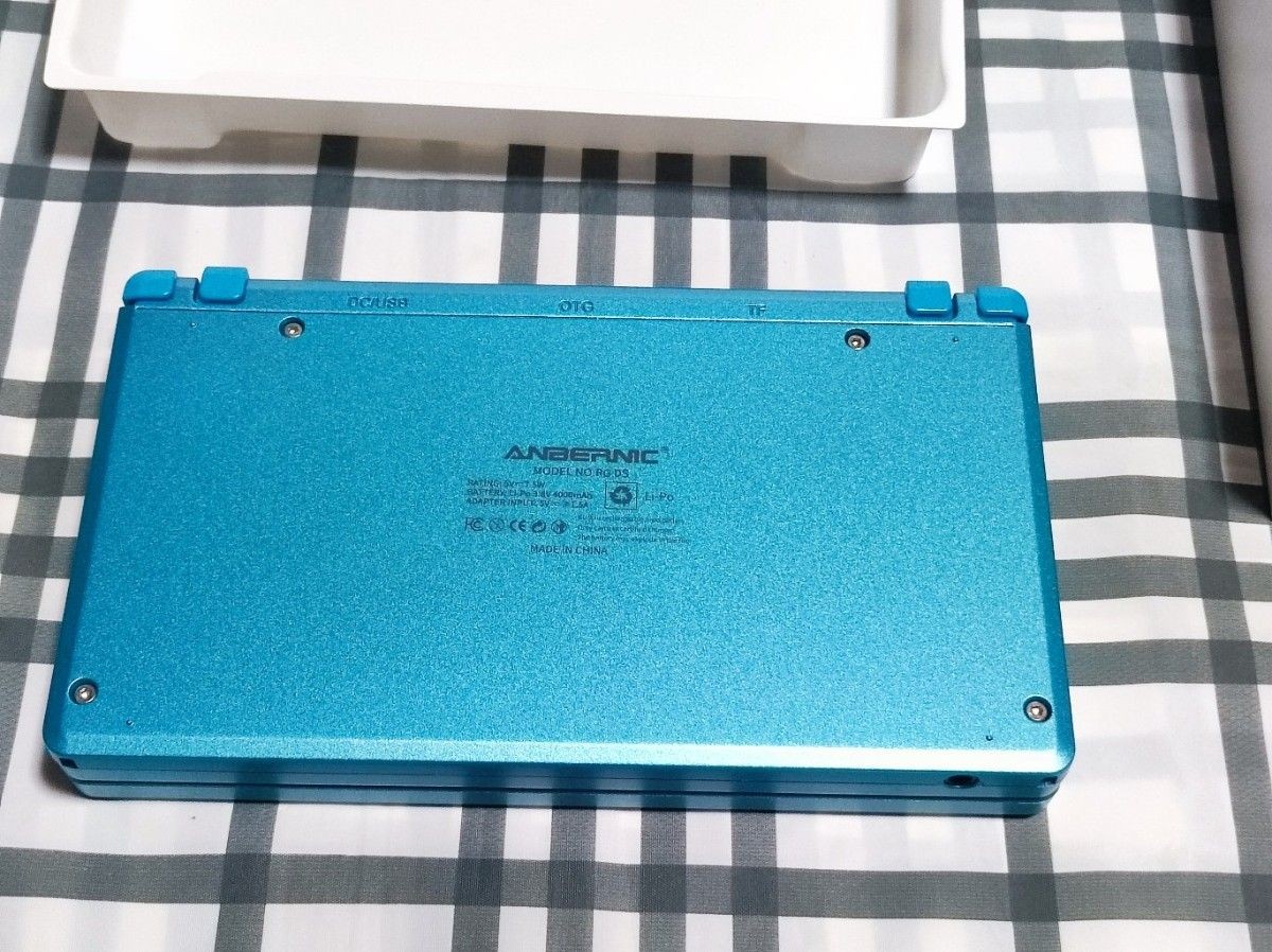 Anbernic RG DS Turquoise Blue – Used, Tested and Working –Android Retro Emulator