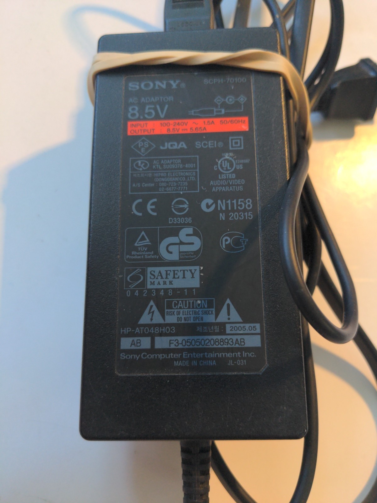 Sony Playstation 2 Slim SCPH-77001 READ DESC – PLAYS only PS1 Games & Blue Discs