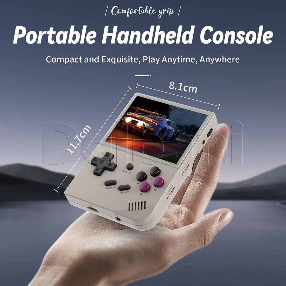 RG35XX Plus 2024 Anbernic White Retro Game Console 3300mAh Linux System