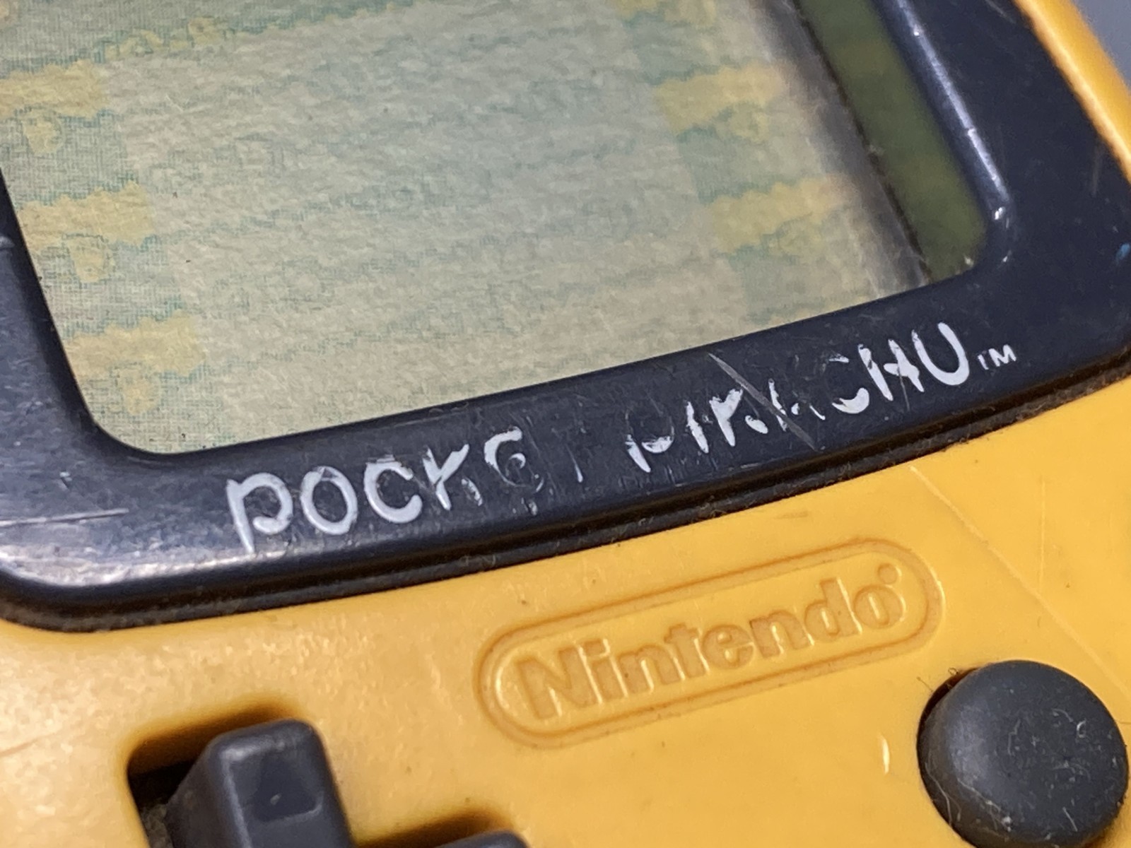 Nintendo POCKET PIKACHU Console MPG-001 Handheld With Belt Case E20260429006