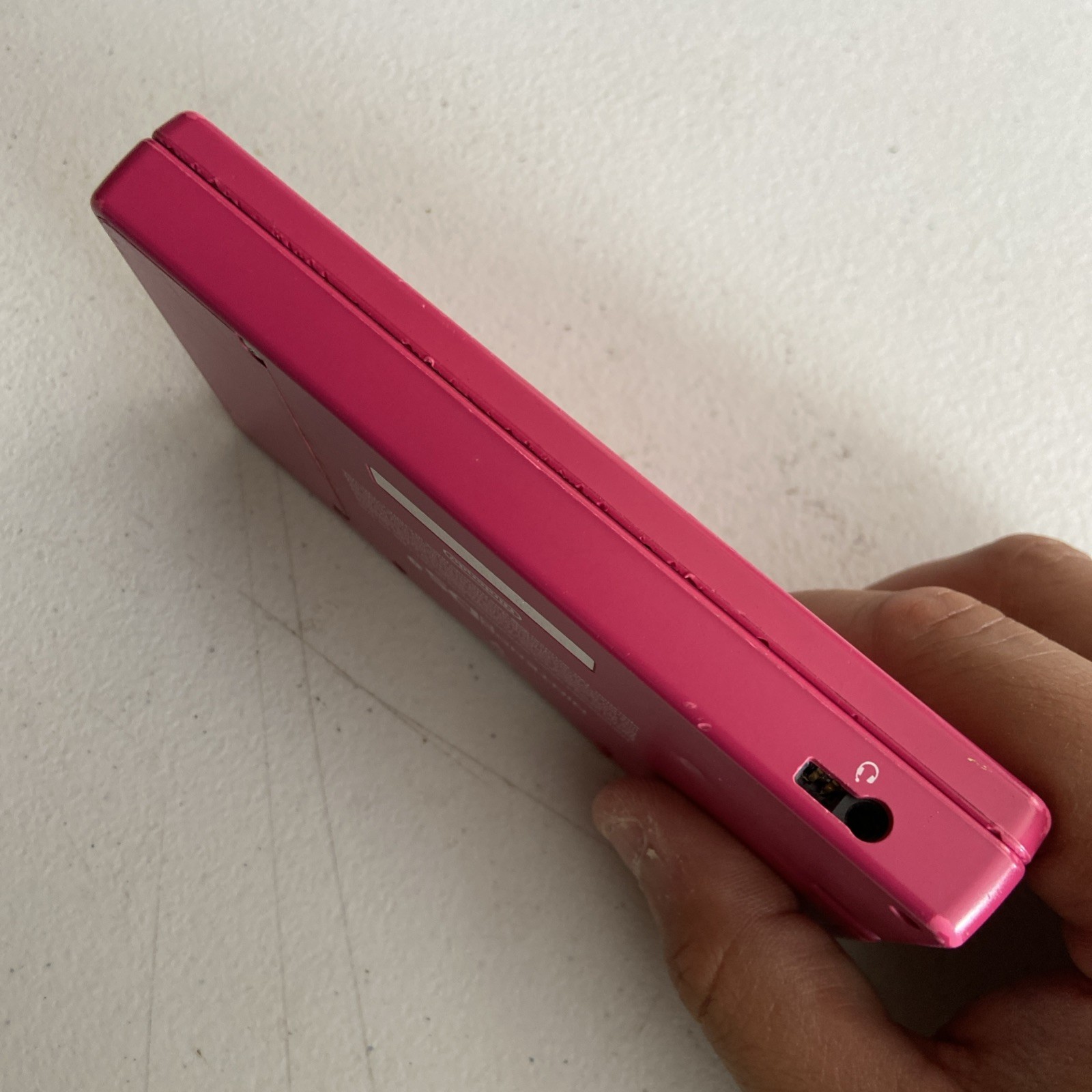 Nintendo DSi Console Only Pink 2008 Untested Parts Or Repair