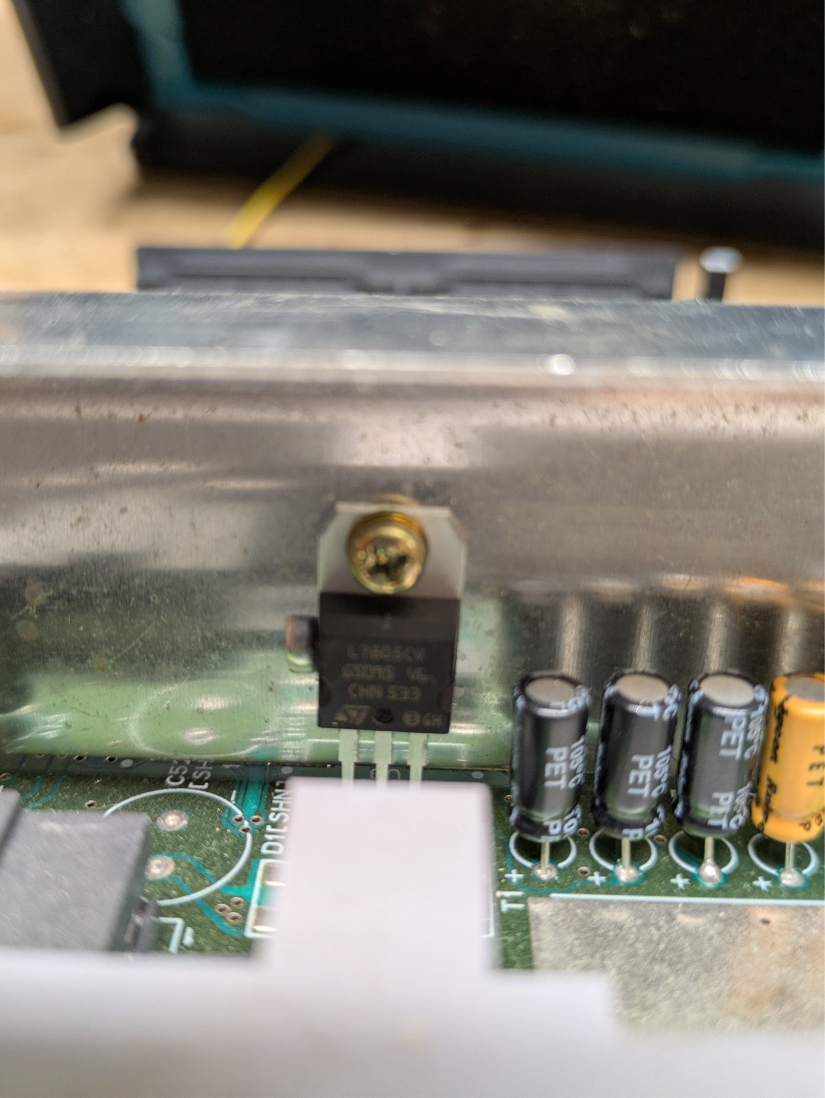 SNES JR – RGB bypass, S-Video, New caps, Regulator, C11 Cap, LED. Great Shape!