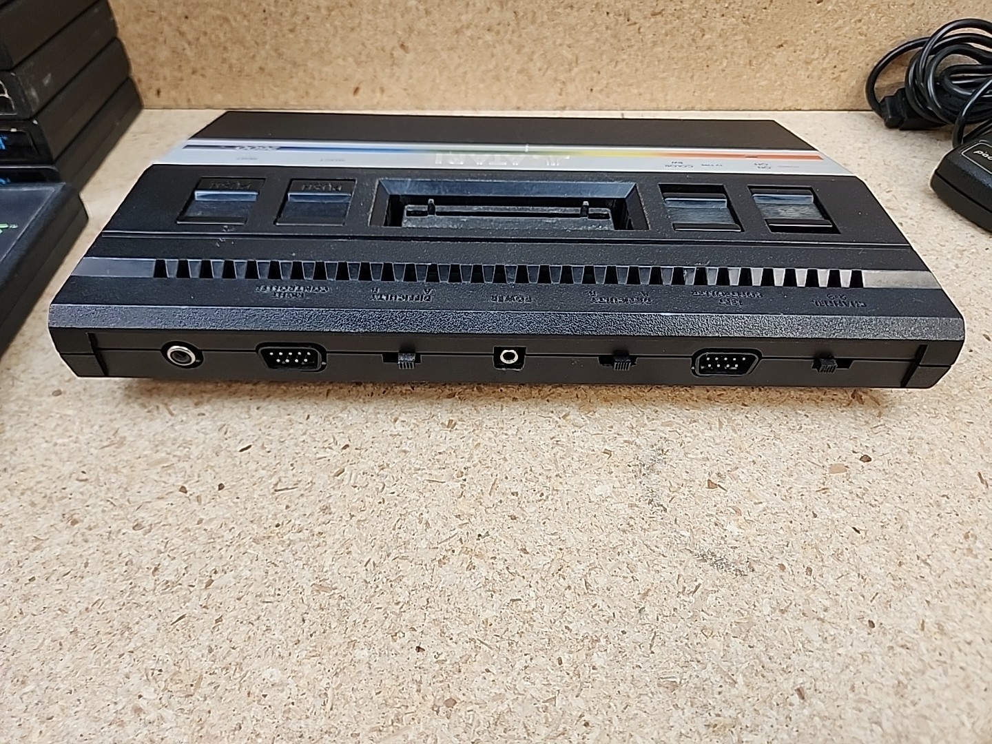 Huge Atari 2600 Junior Jr Console System Bundle w/Controllers & 32 Games TESTED
