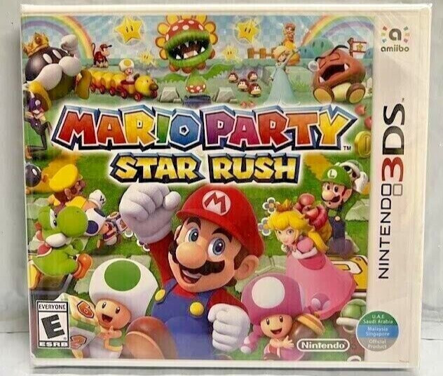 Mario Party: Star Rush 3DS Brand New Game Special [Multiplayer, 2016 Party]