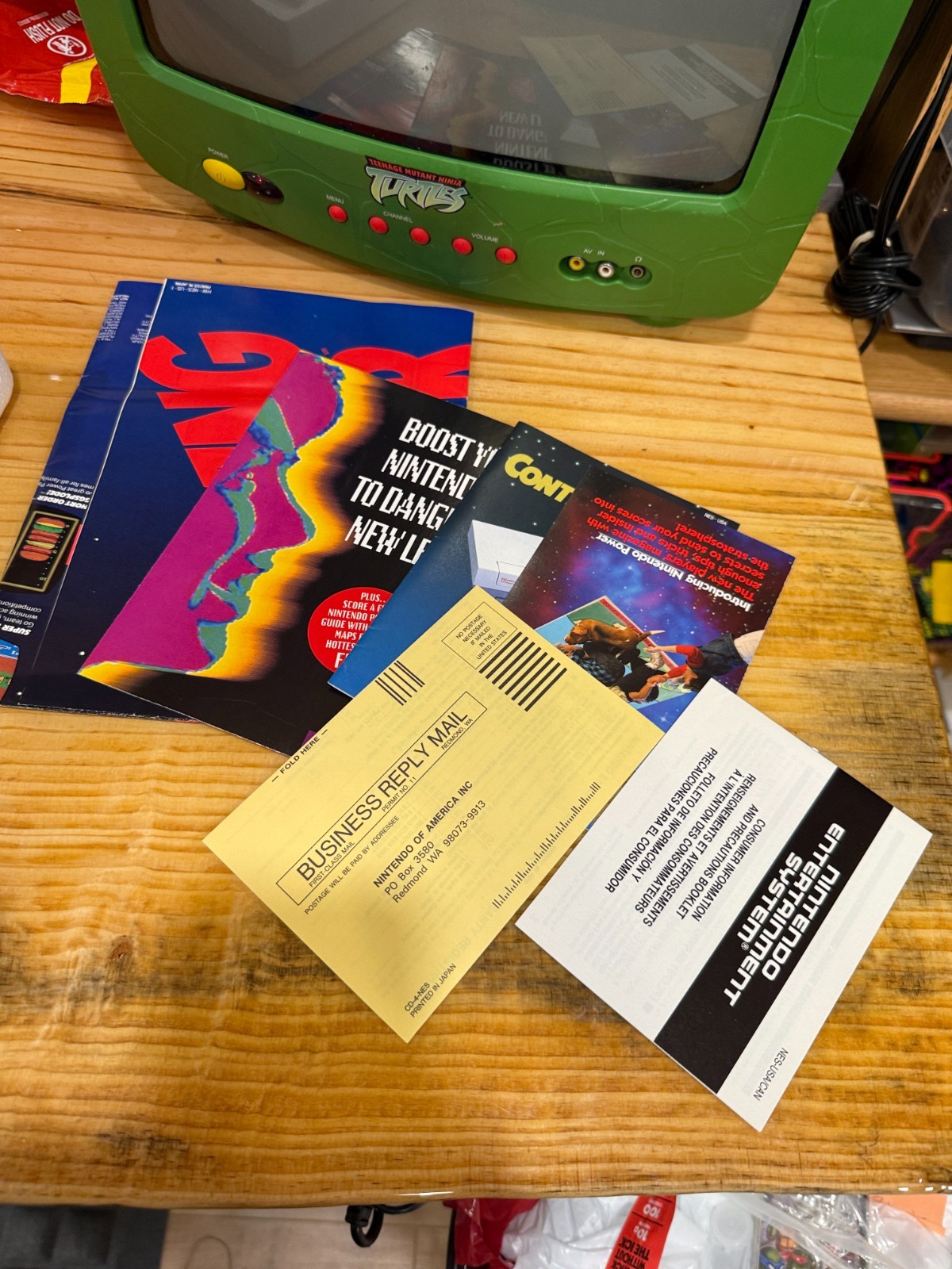 Nintendo NES Challenge Set Console in BOX (Complete) Rare