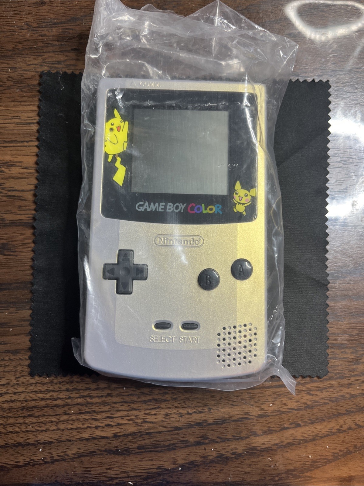 Unused Nintendo GameBoy Color Pikachu Edition Limited Edition GameBoy Color