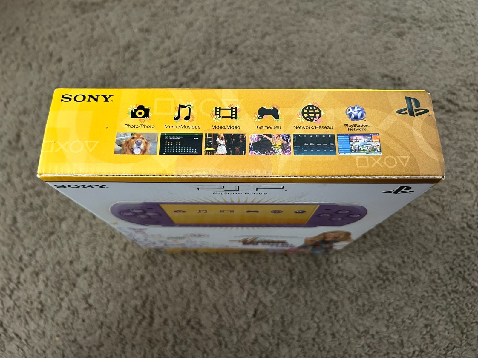 NEW Sony PSP 3000 Handheld System PlayStation Portable Hannah Montana Edition