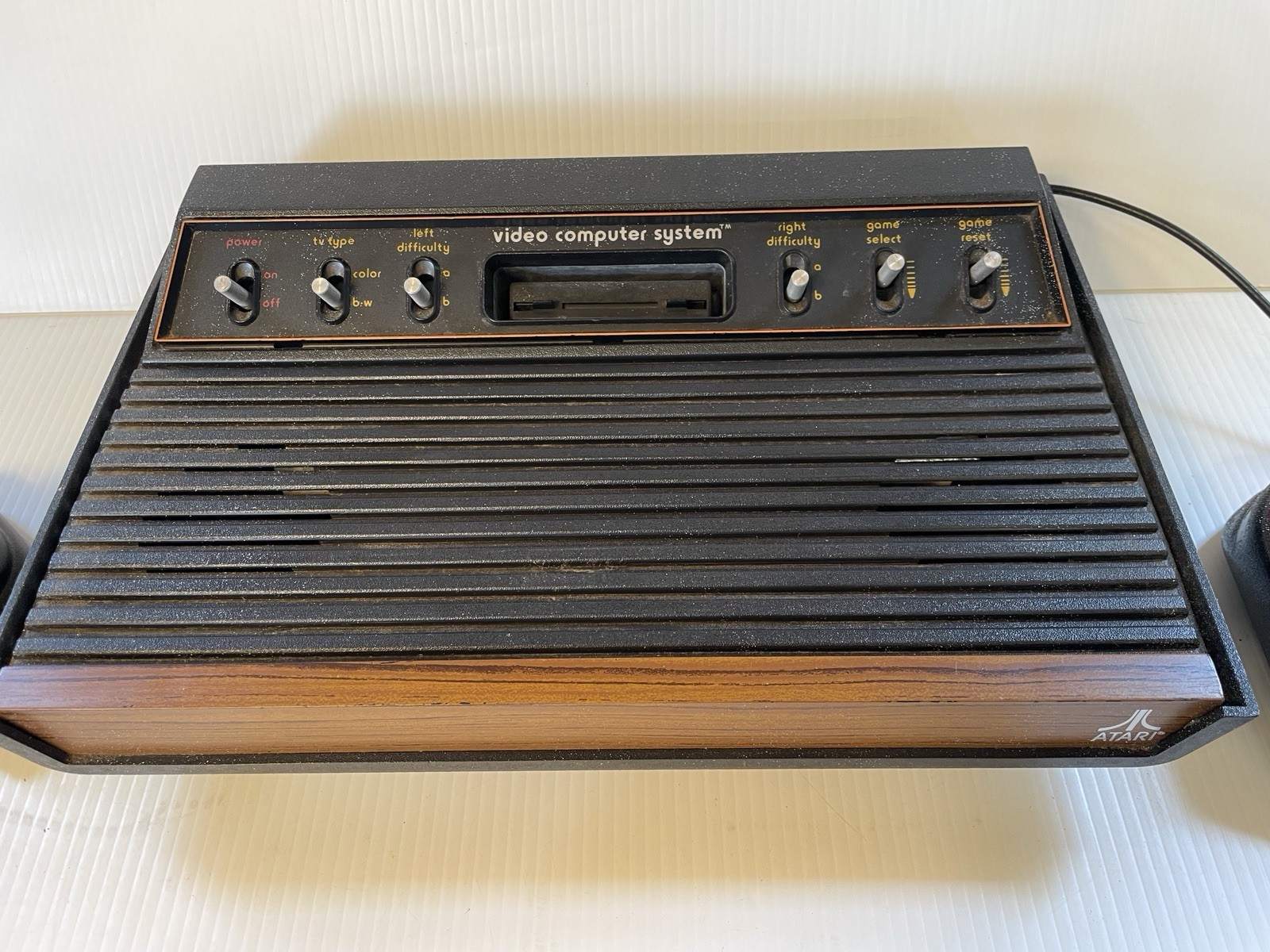 Atari 2600 6 Switch Game Console 6 Games No Power Cable Paddles Untested/Parts