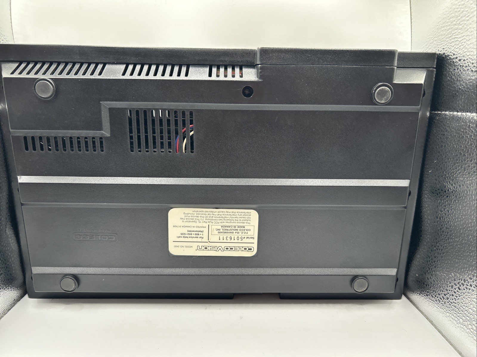 ColecoVision Video Game System Console Model 2400 w/ Controllers -Tested