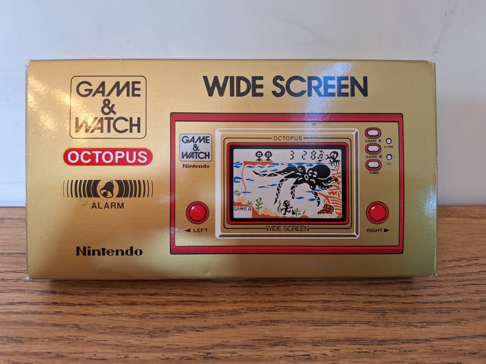 Nintendo Game And Watch Octopus Oc-22 1981 CIB Us Seller