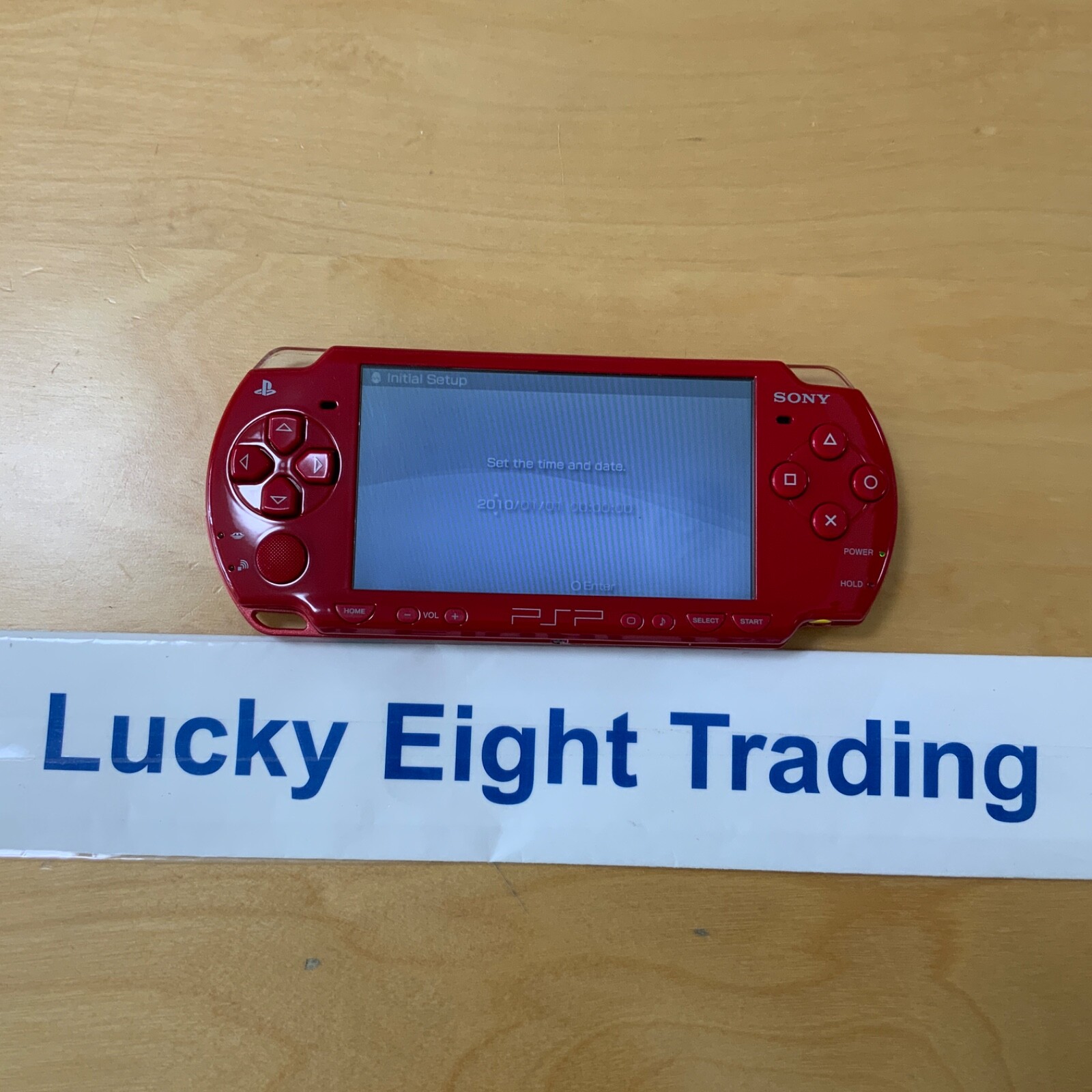 PSP 2000 Deep Red Console Charger [CC]