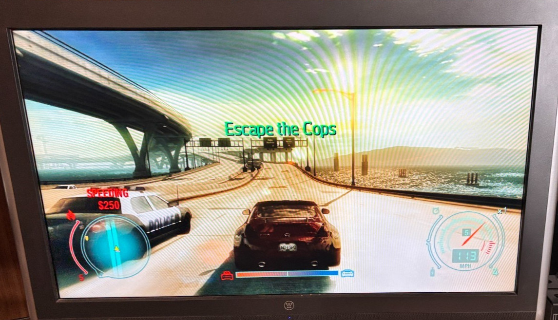 Sony PlayStation 3 PS3 CECHL01 80GB Console Tested Plays Games Power Cord