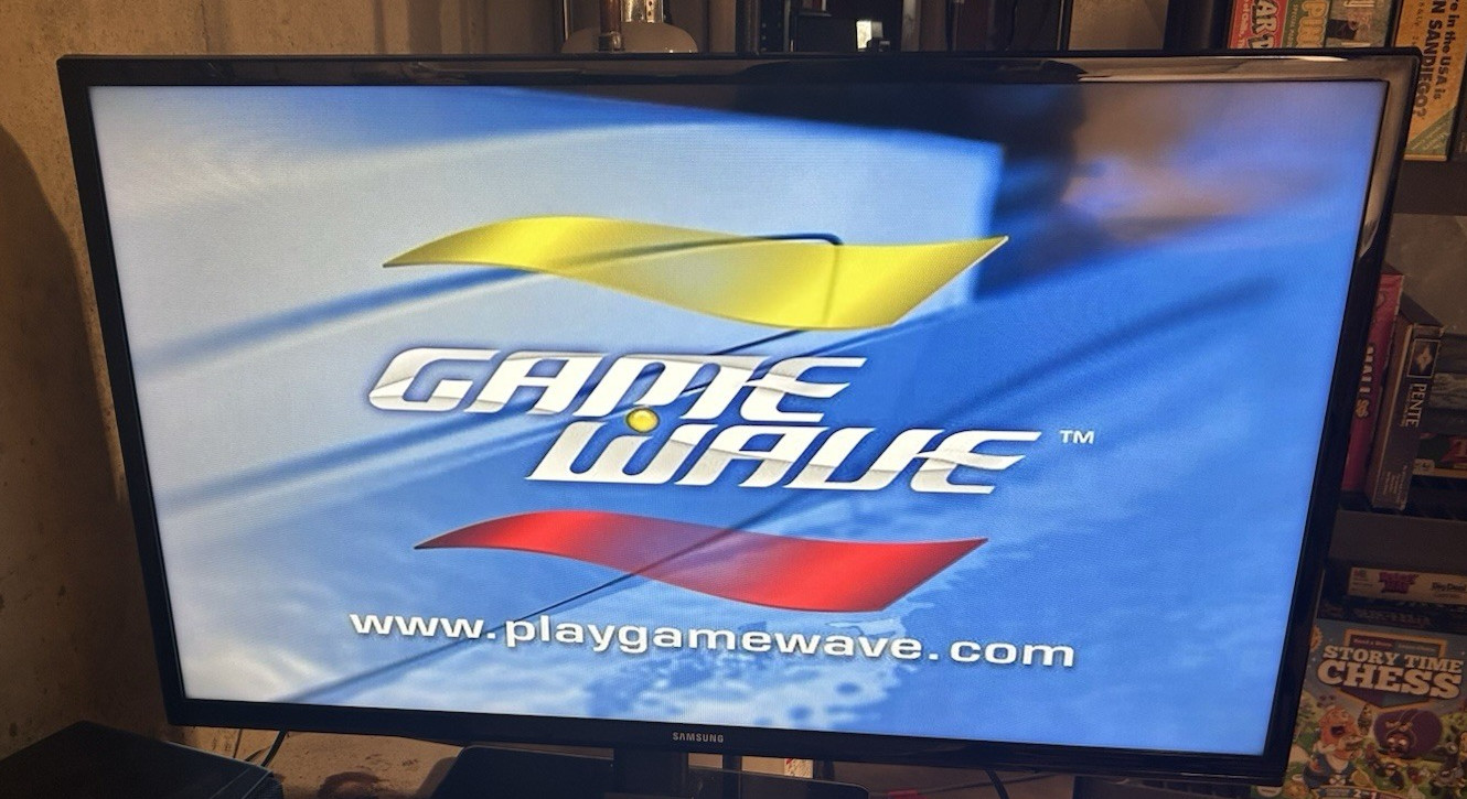 Game Wave Family Entertainment System Console w/ 4 Controllers RCA Untested