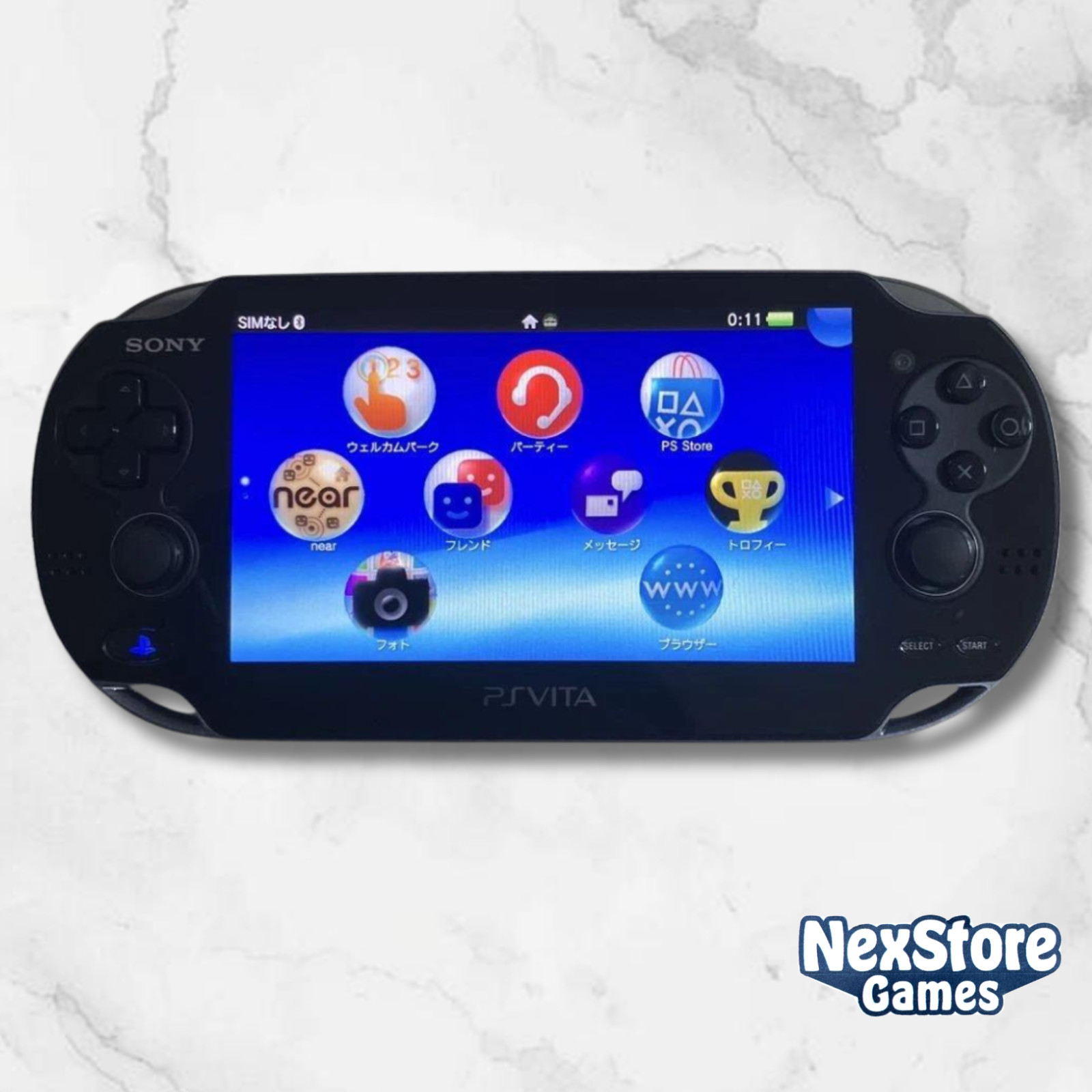 PS Vita PCH-1000 Sony Playstation Vita Select Color & accessories good condition
