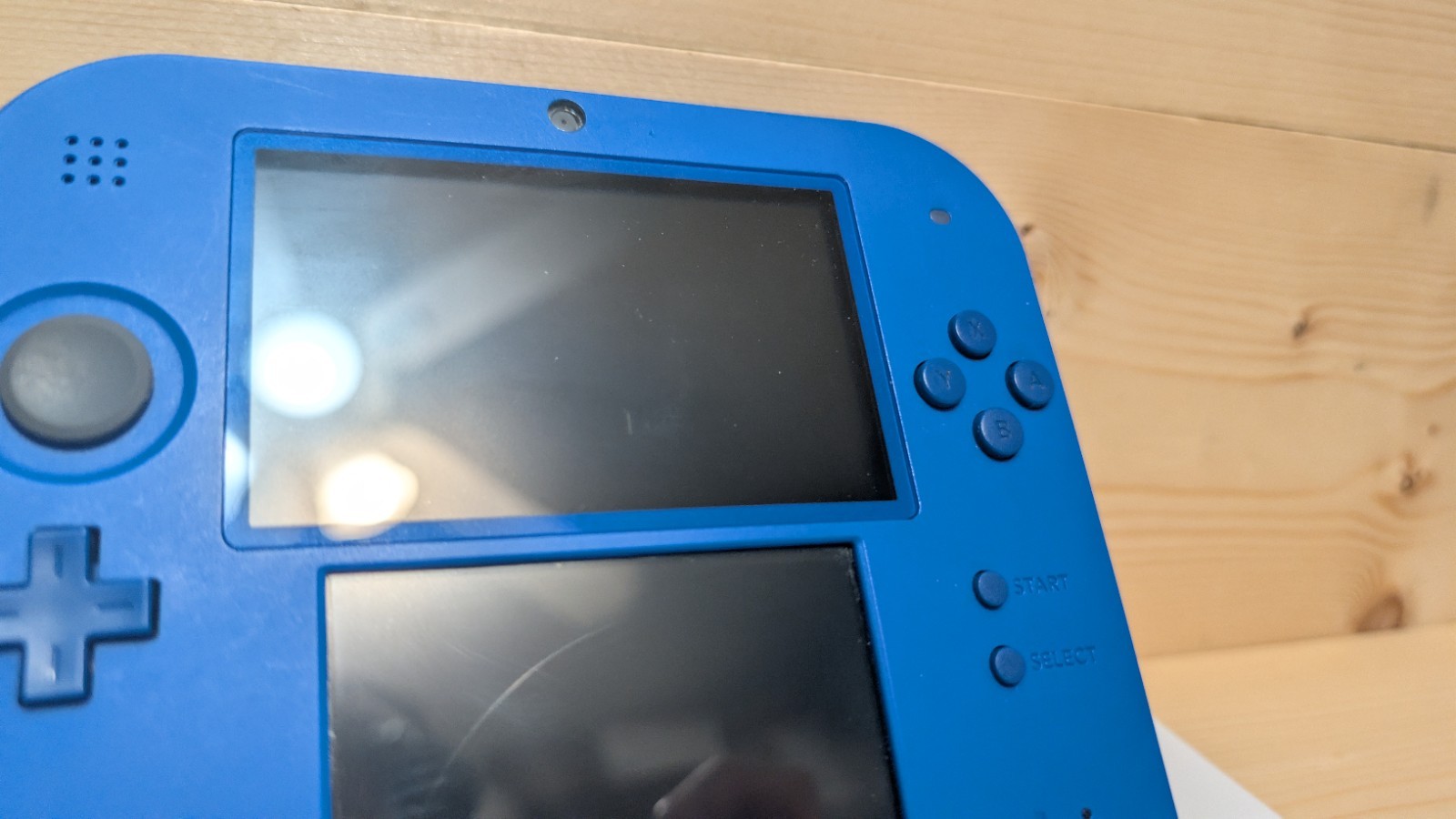 Nintendo 2DS Blue/Black US Version W/Cable *Tested*