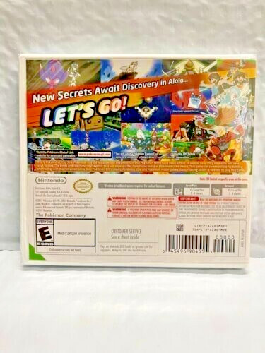Pokémon Ultra Sun + Ultra Moon – Nintendo 3DS Brand New Sealed Bundle