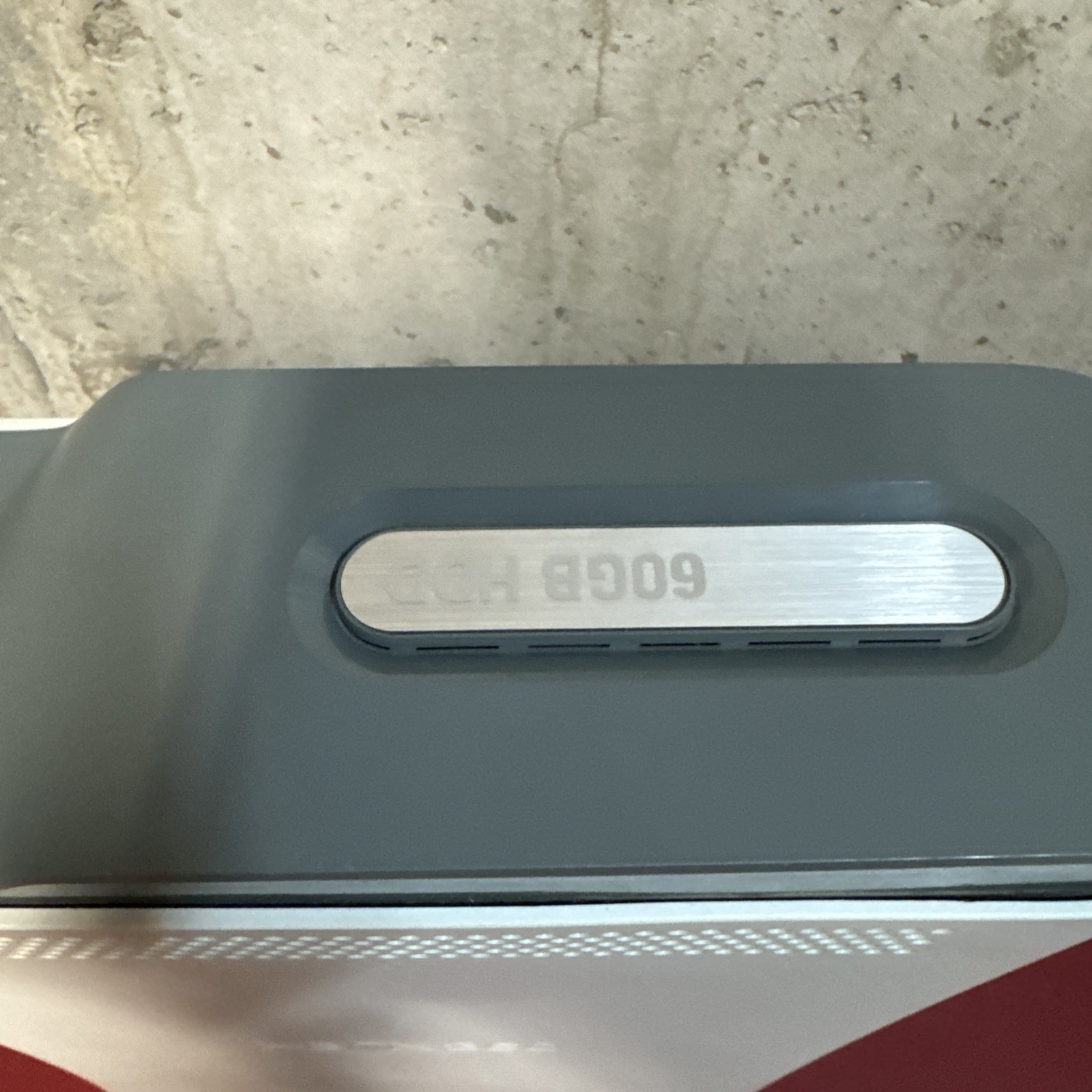 Microsoft Xbox 360 White 60GB HDD HDMI Console Only Parts/Repair