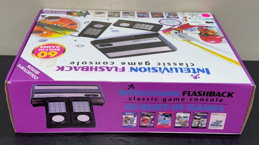 Intellivision Flashback Classic Game Console w 60 Built-In Games IN460