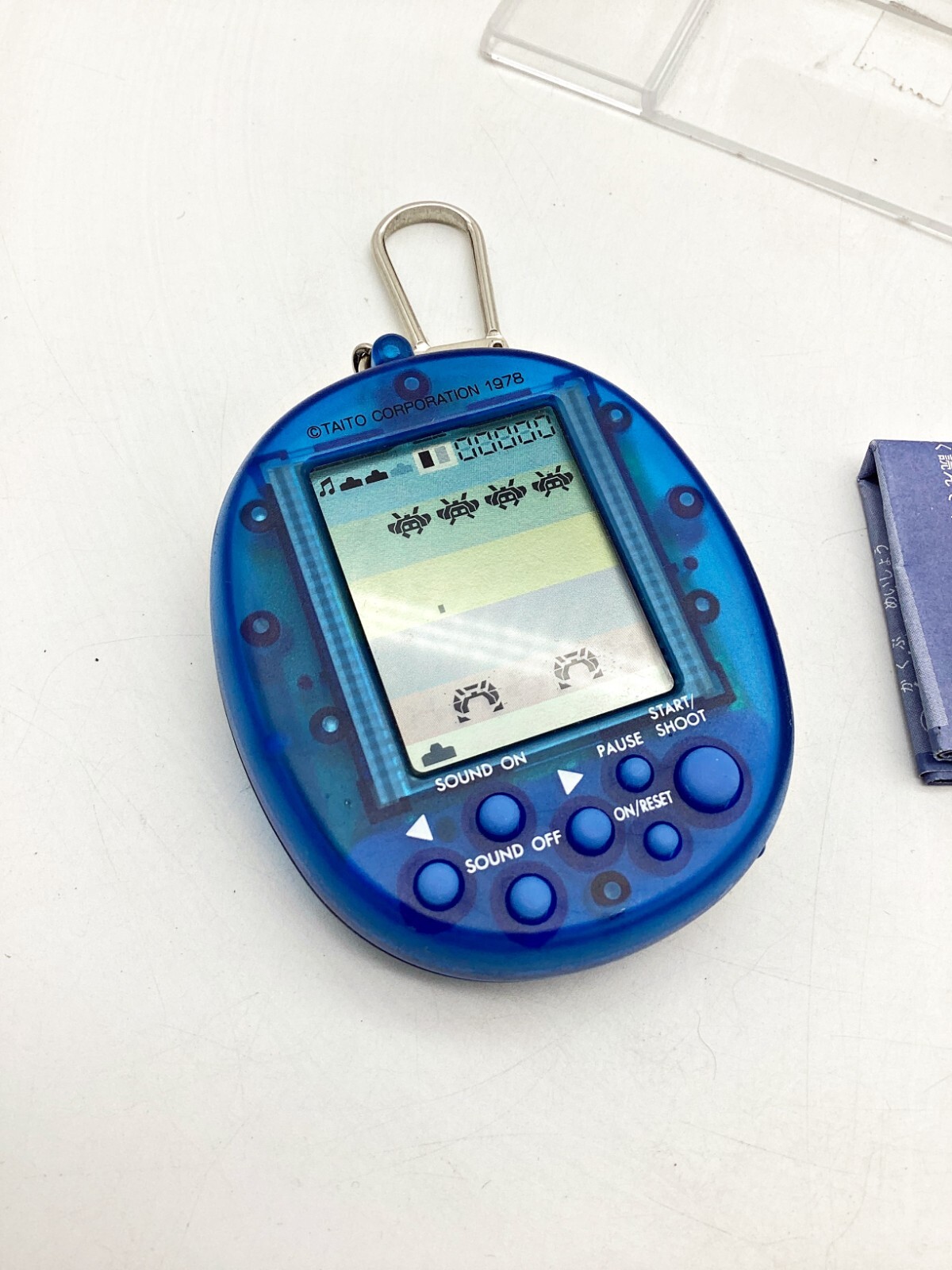 Bandai Mame Game Space Invaders 1996 Handheld