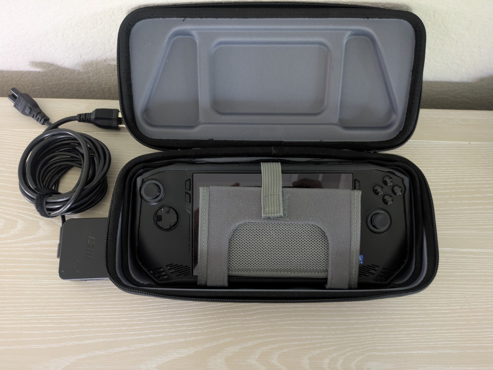 MSI Claw 7 Handheld PC w/ Case, Charger & 256GB microSD.