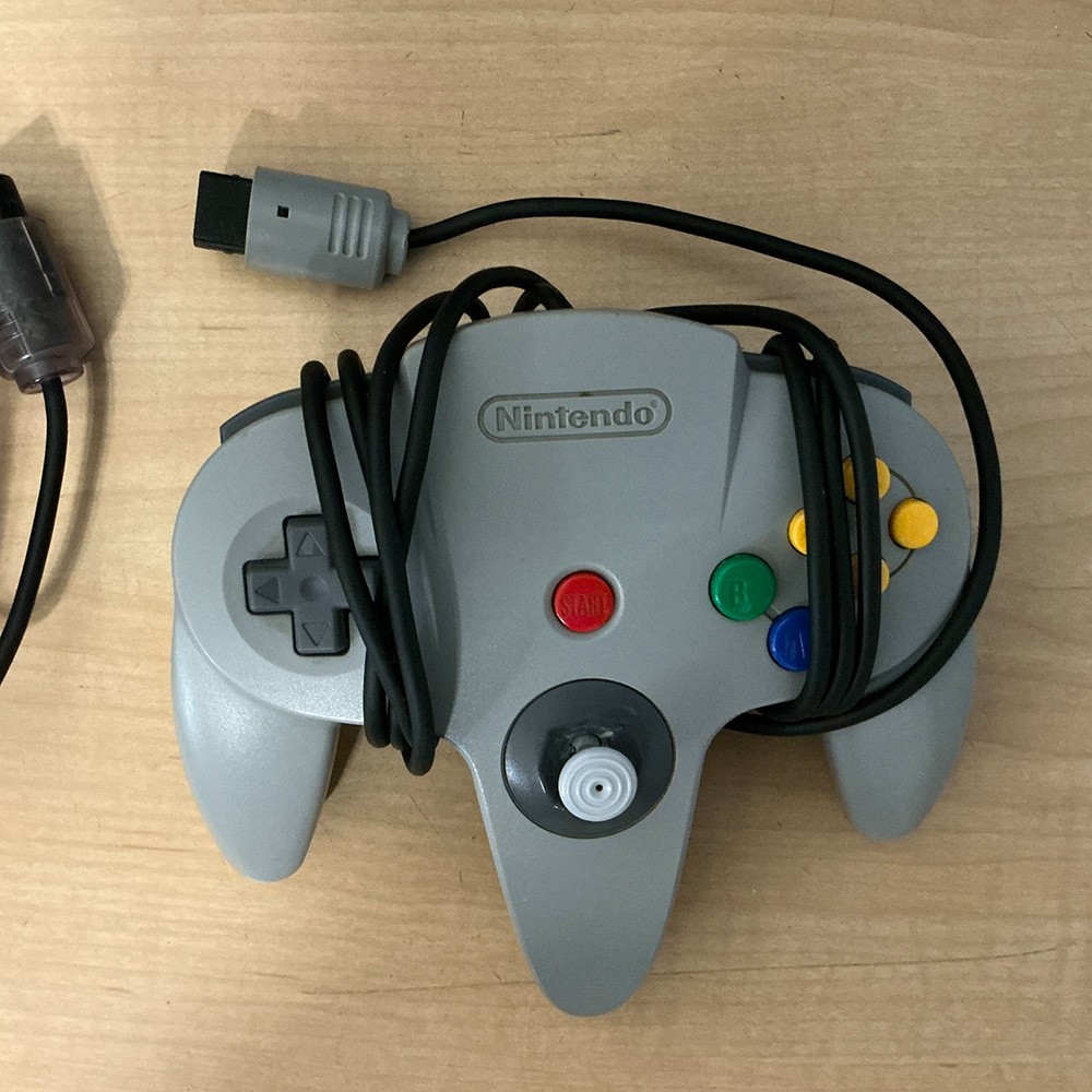 Nintendo 64 Video Game Console Full Bundle N64 Charcoal Gray [Tested &Working!]
