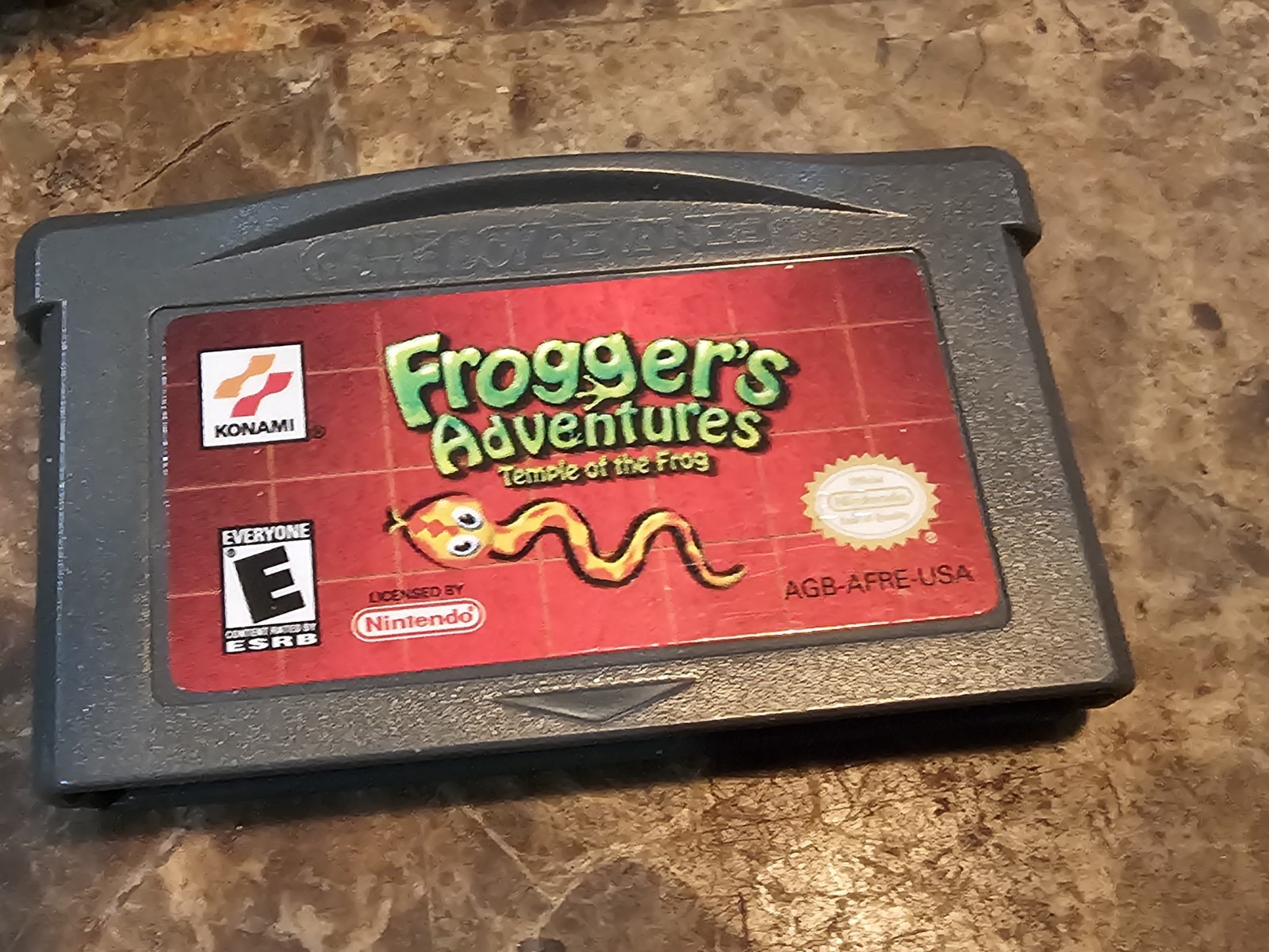 Nintendo Gameboy Advance Indigo Purple AGB-001 Handheld W/6 Games Lord Of Rings