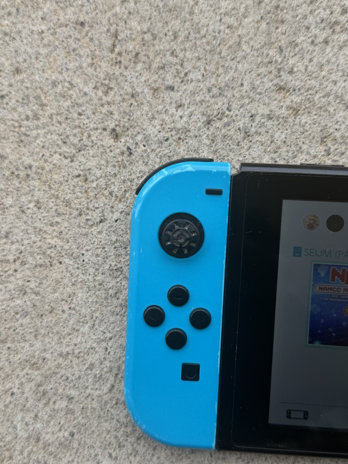 Nintendo Switch Neon Red Blue – Handheld Console System – USED