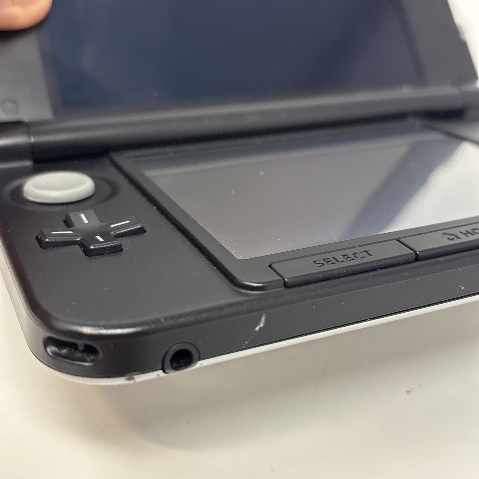Nintendo 3DS XL Mario & Luigi Dream Team Limited Edition 30th Silver *READ Crack