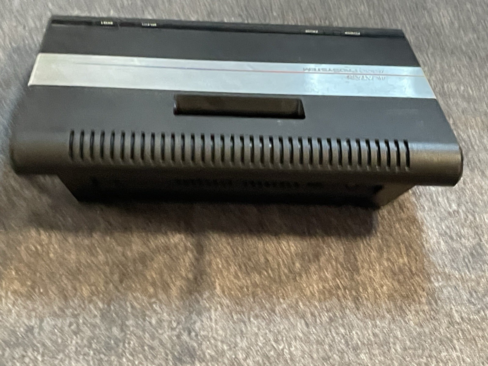 Atari 7800 Video Game Console 1 OEM Controller AV RF Adapter Cleaned Tested