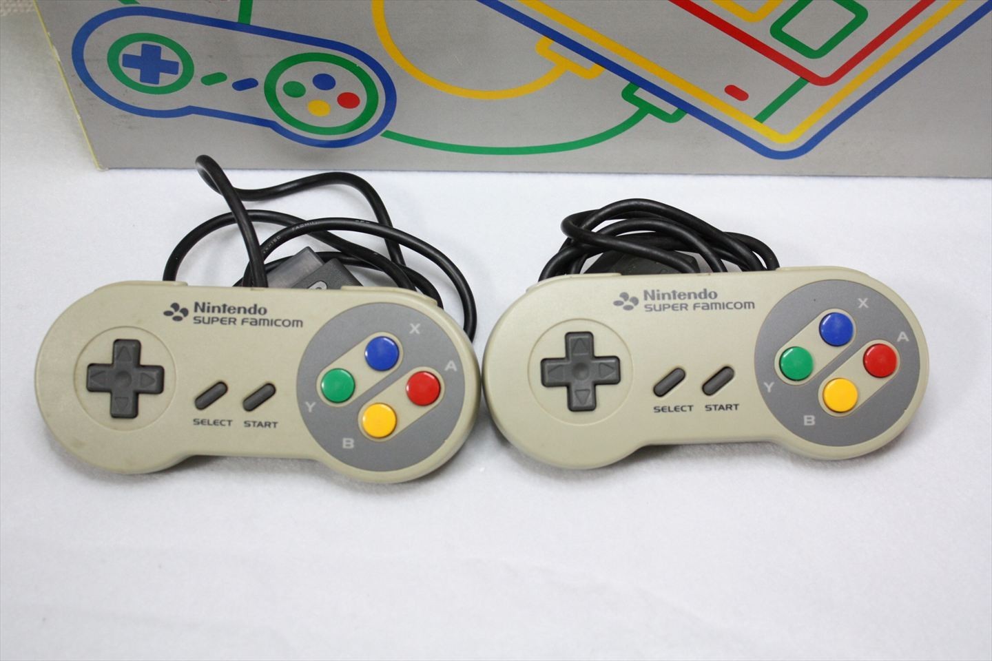 Nintendo Super Famicom SFC Console BOX SHVC-001 W/Super Famicom Case #359