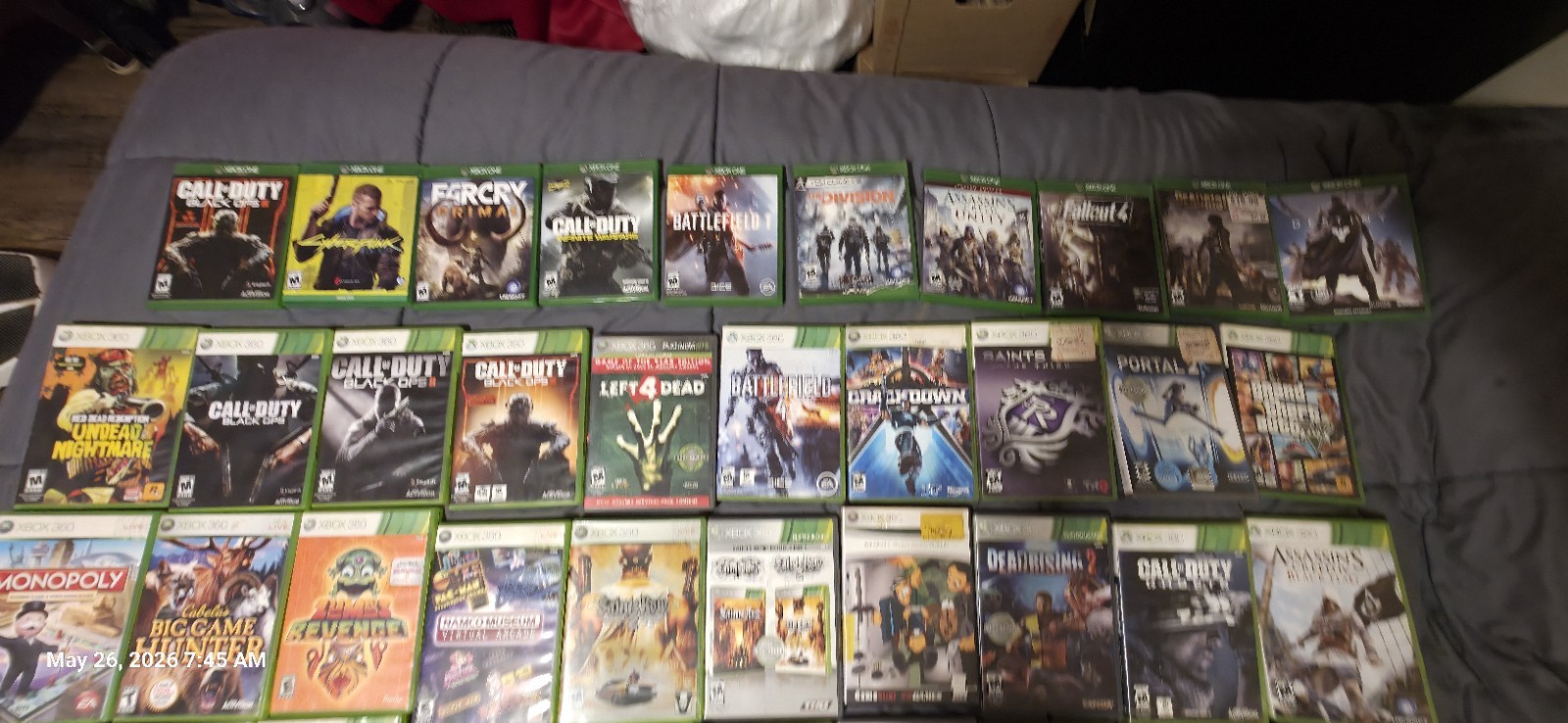 Microsoft Xbox One 500GB Console – Black With 47 Games