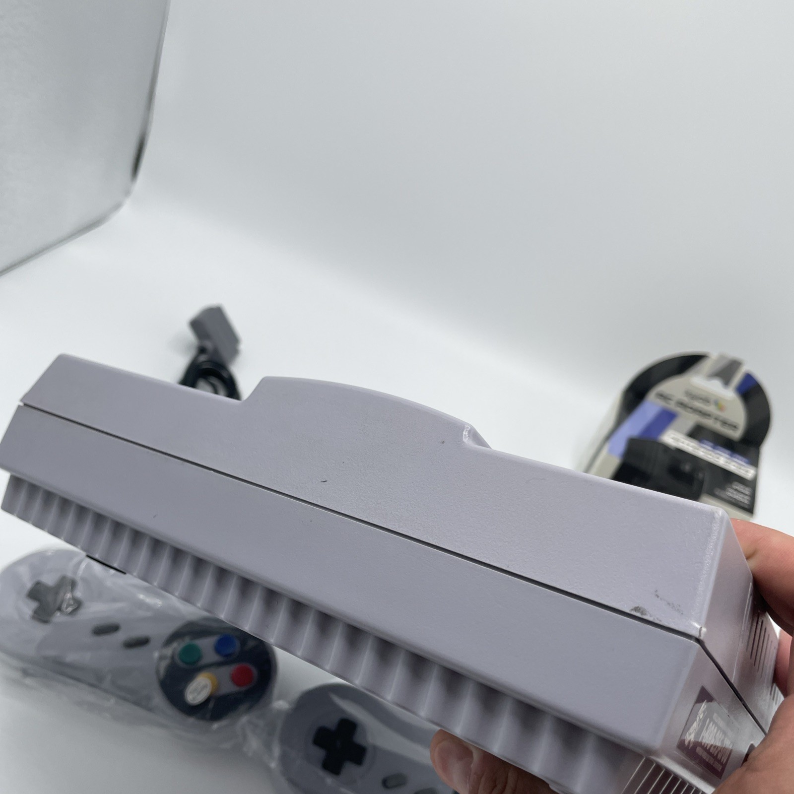 Super Nintendo SNES 1 CHIP Console SNS-001 2 Controller Bundle