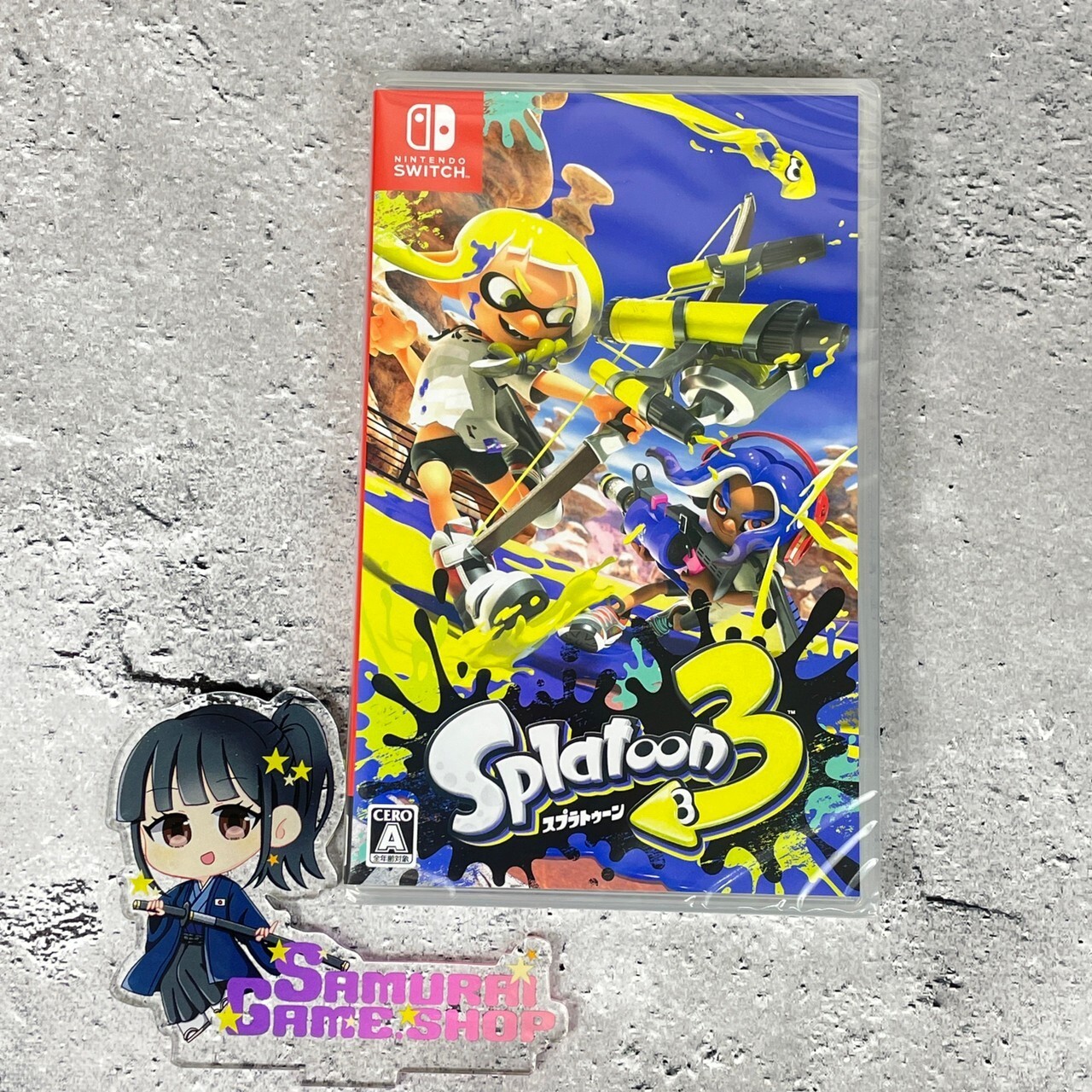 Nintendo Switch OLED Model Splatoon 3 Edition Console with Game + Pro Controller
