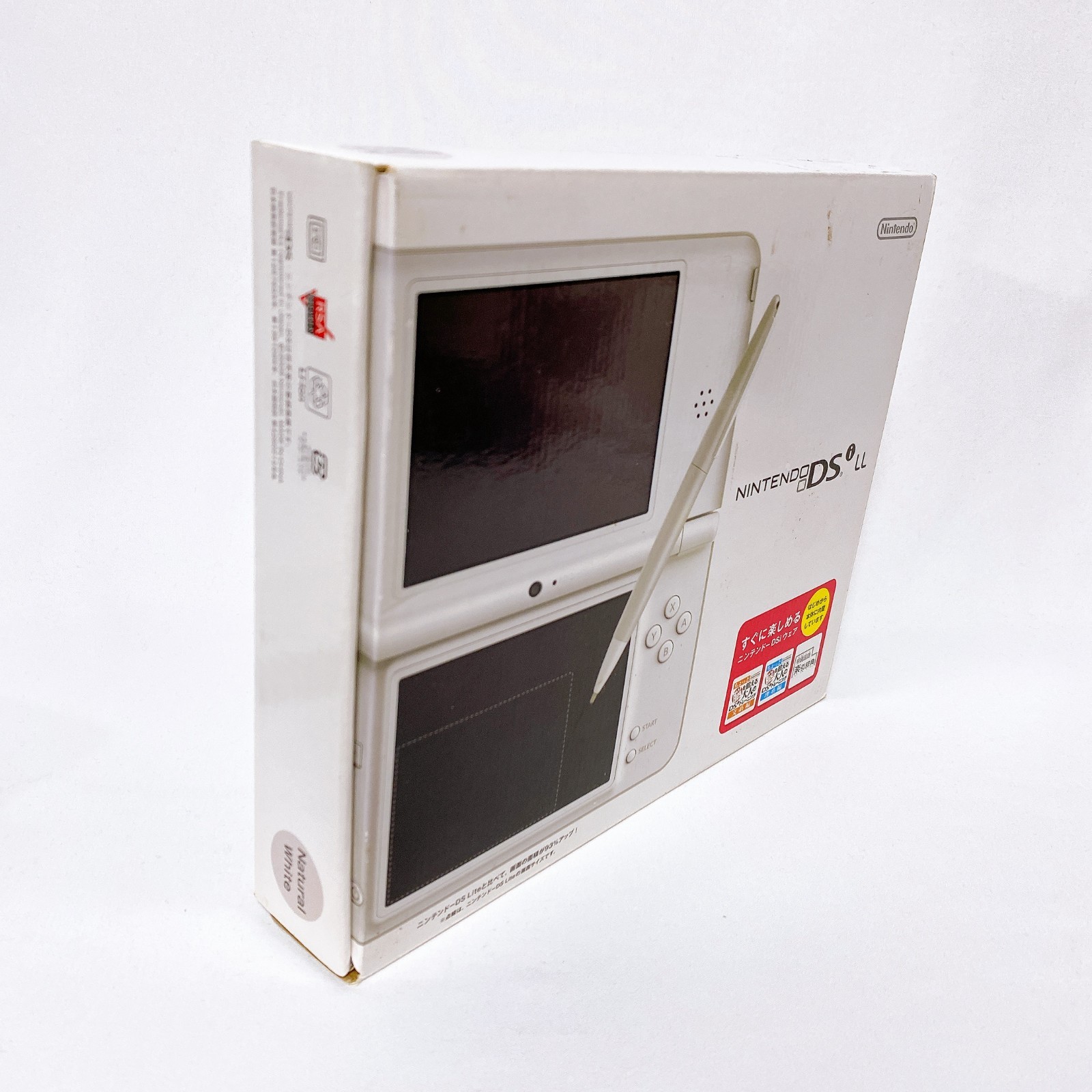 【Near Mint】Nintendo DSi LL XL Natural White Console Japan Tested Working Rare