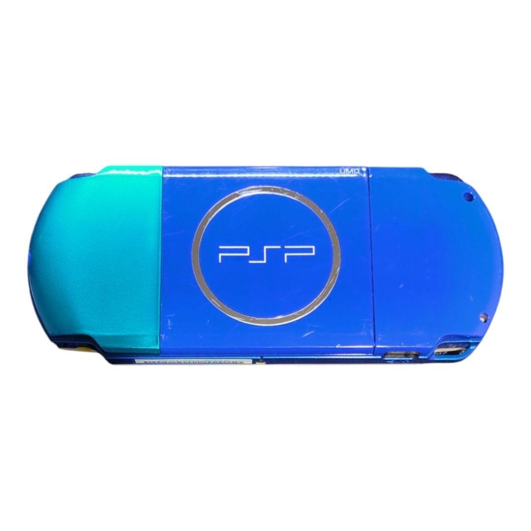 SONY Playstation PSP 3000 White & Blue Console only Region-Free Tested from JPN