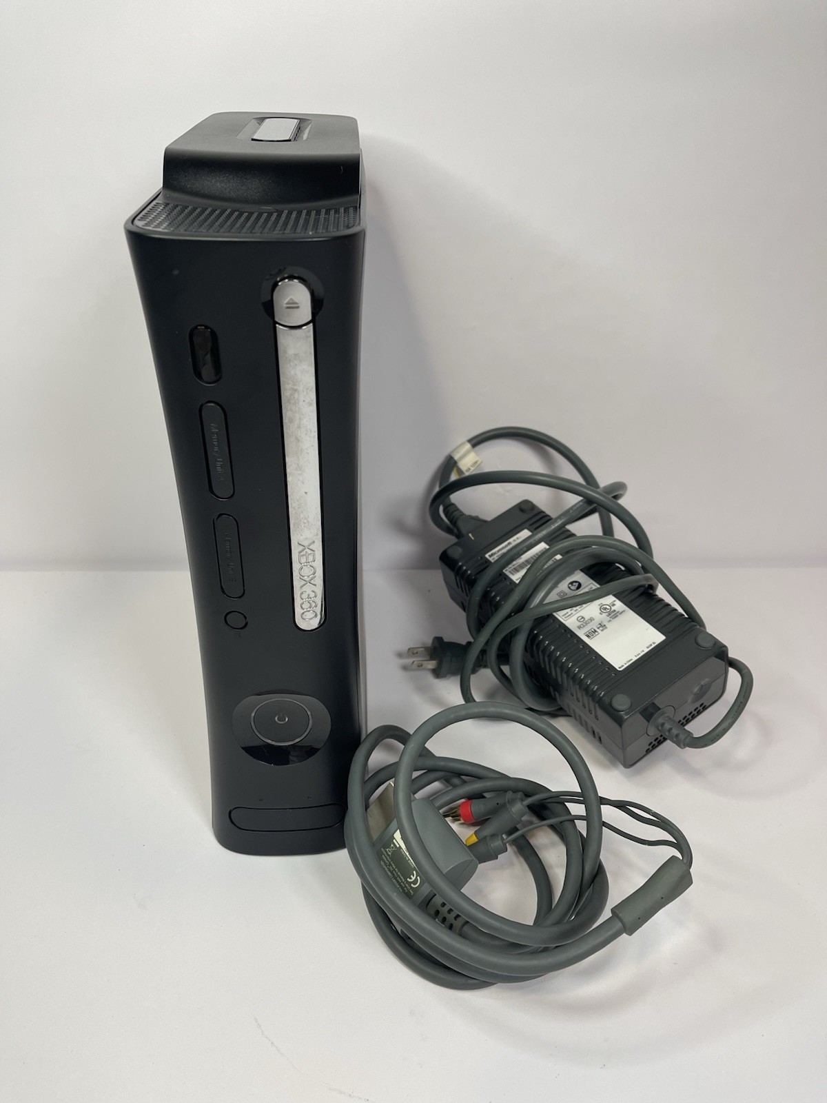 Microsoft Xbox 360 Elite 120GB Console W/ Cords Fully Tested Works