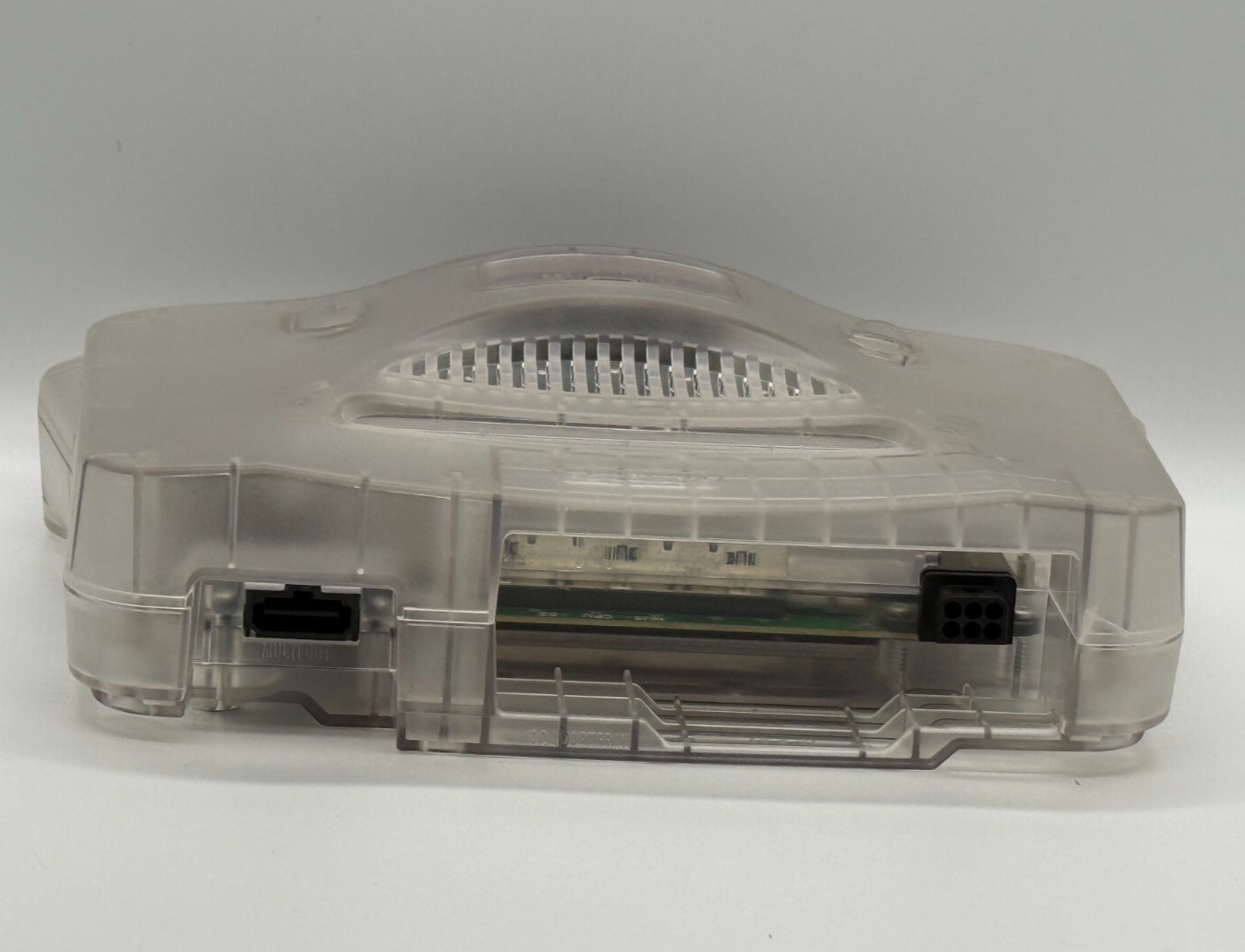NEW Nintendo 64 N64 Limited Clear Transparent Custom Console Multi-Color LED