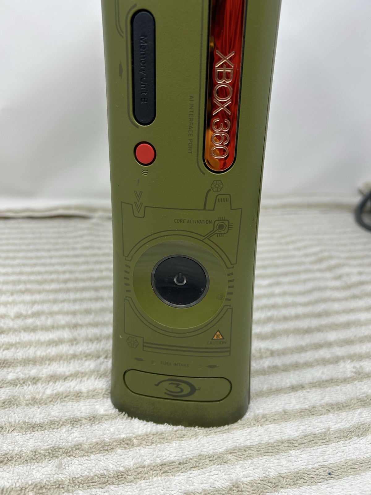 Microsoft Xbox 360 Halo 3 Special Edition With Power And Av Cord! Tested! Read!!