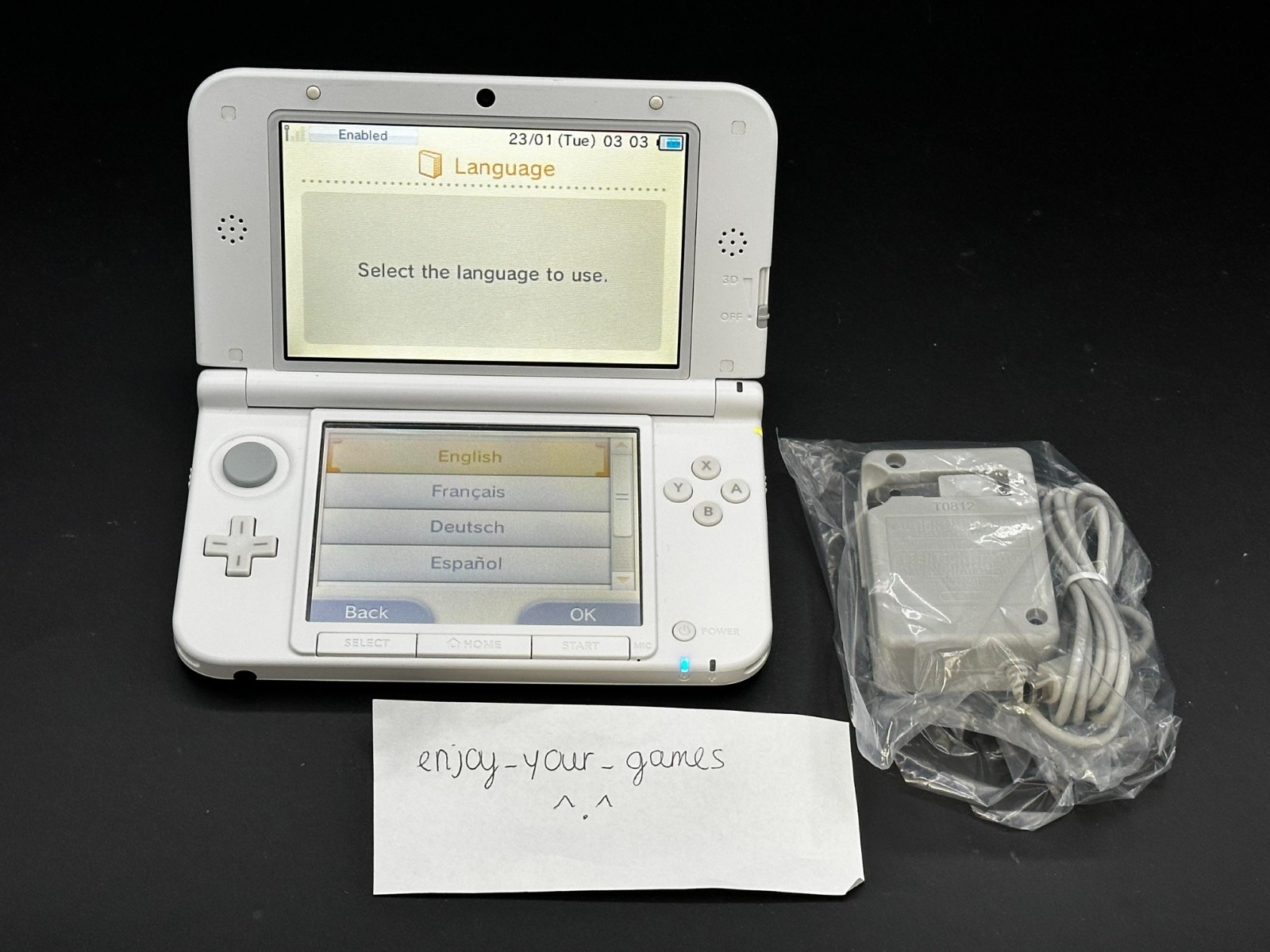 Nintendo 3DS & 3DS XL LL Tested | English | Charger | USA Seller – Ship in 1-DAY
